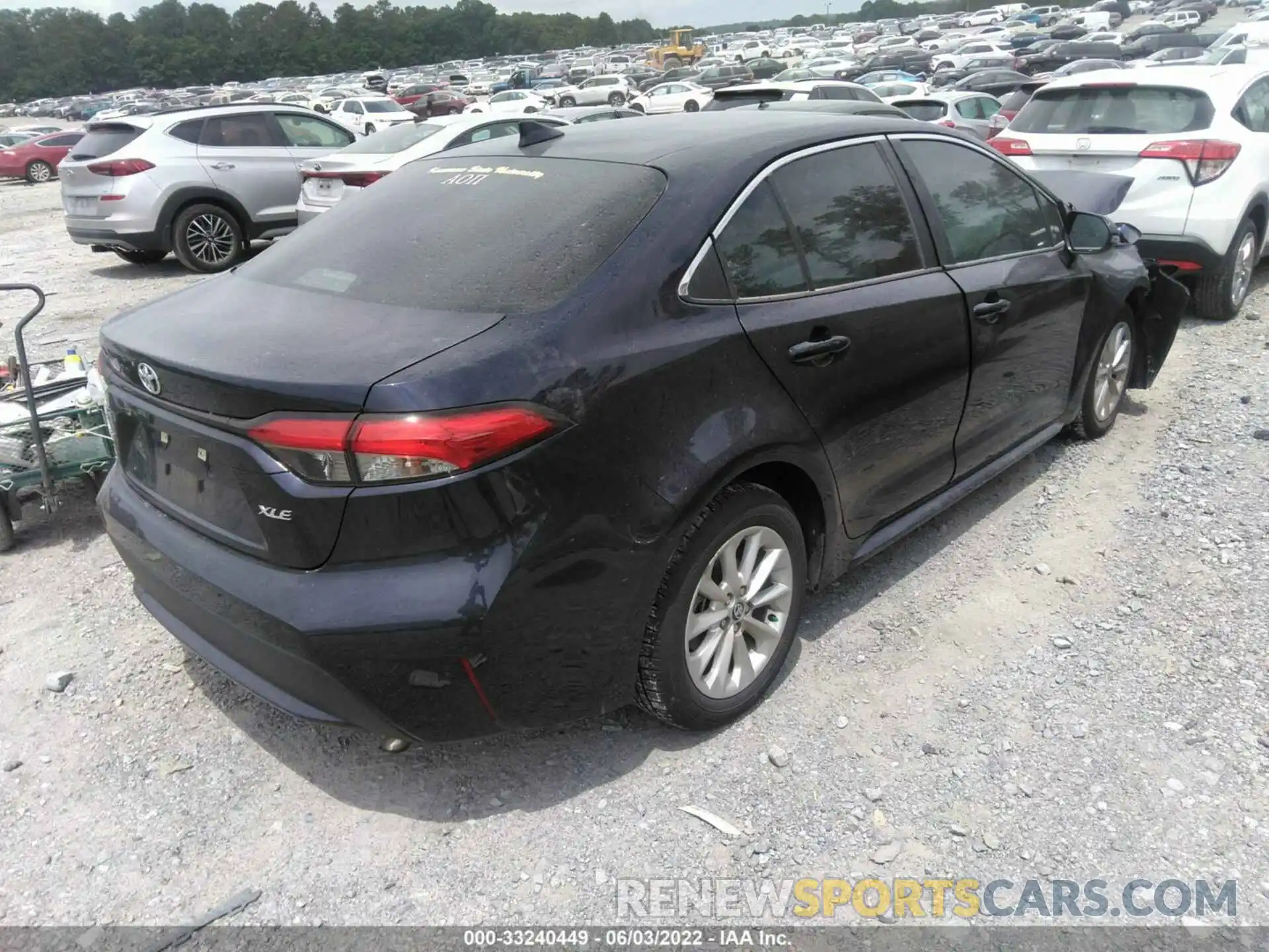 4 Photograph of a damaged car 5YFFPRAE5LP129947 TOYOTA COROLLA 2020