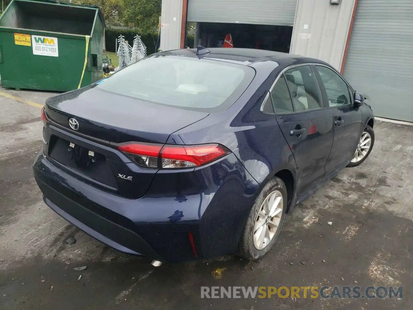 4 Photograph of a damaged car 5YFFPRAE7LP085109 TOYOTA COROLLA 2020