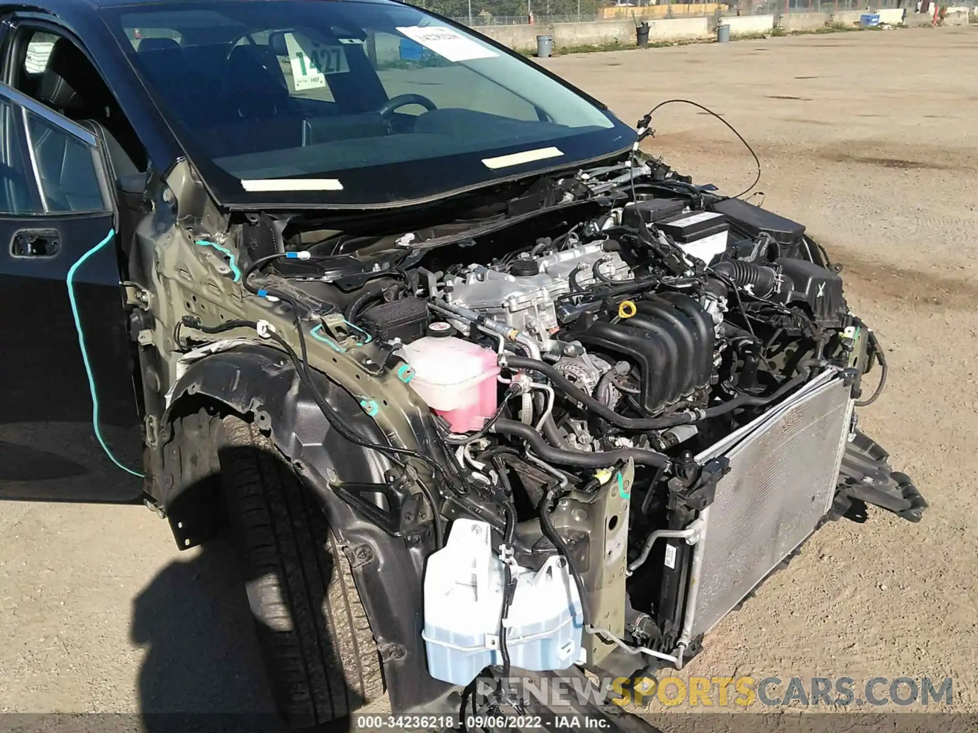 10 Photograph of a damaged car 5YFFPRAE9LP065573 TOYOTA COROLLA 2020