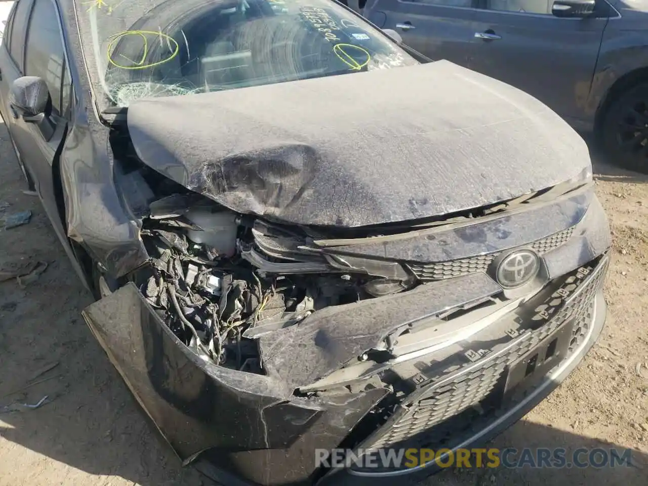 9 Photograph of a damaged car 5YFFPRAEXLP003468 TOYOTA COROLLA 2020