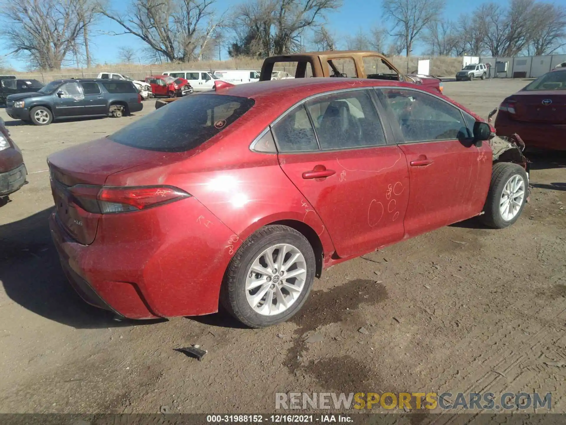 4 Photograph of a damaged car 5YFFPRAEXLP024515 TOYOTA COROLLA 2020