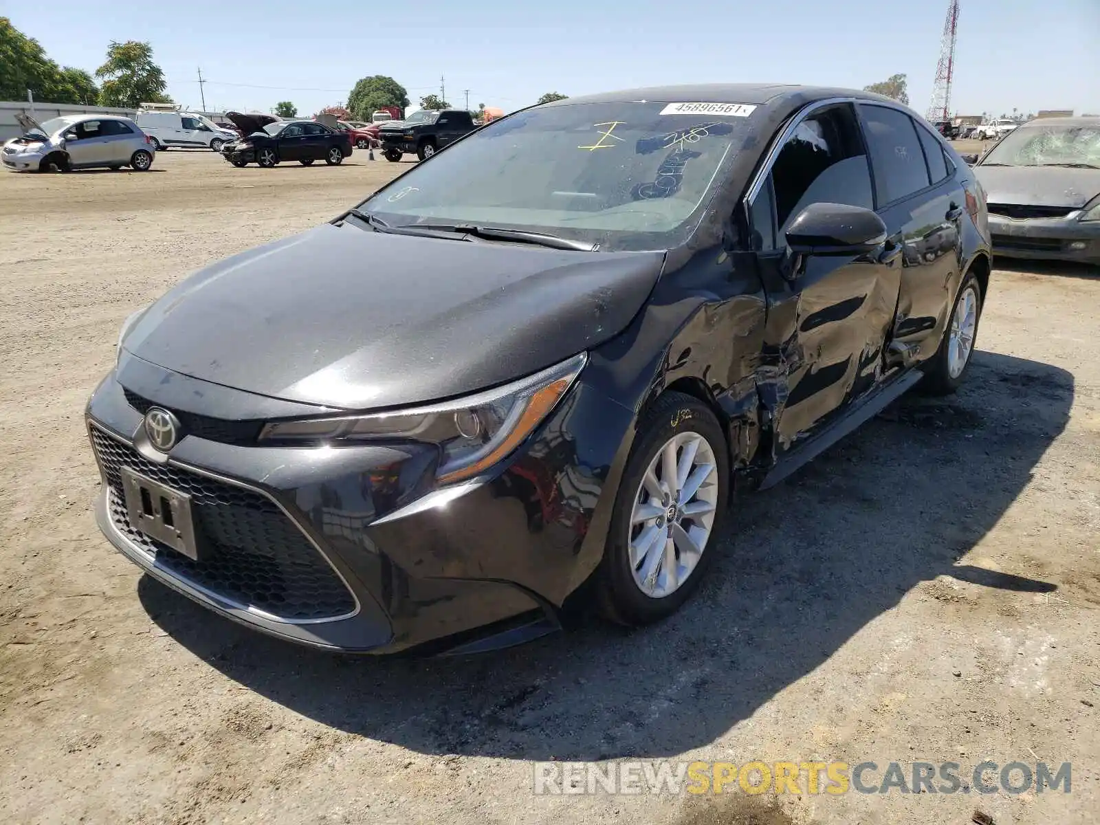 2 Photograph of a damaged car 5YFFPRAEXLP127076 TOYOTA COROLLA 2020