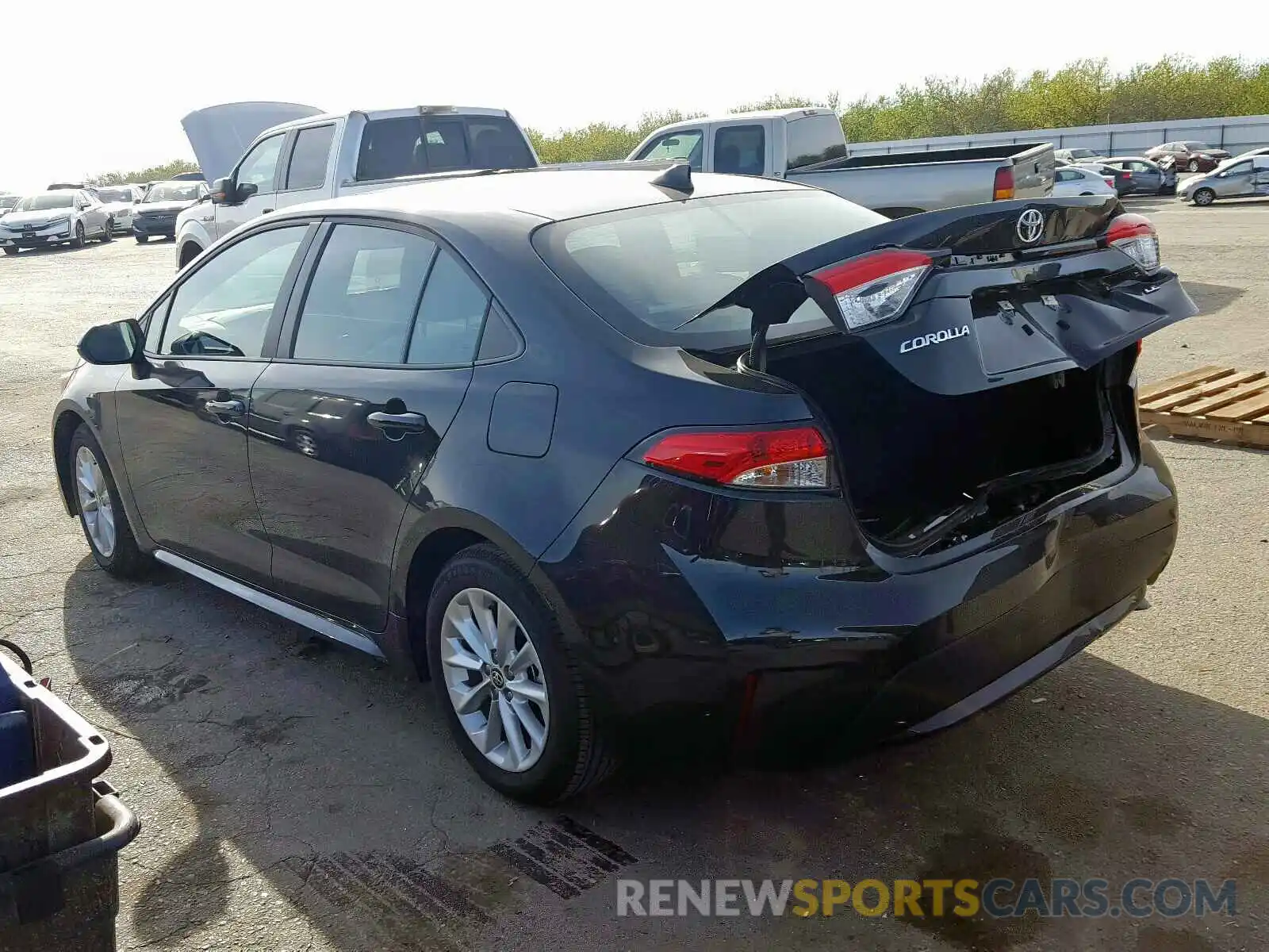 3 Photograph of a damaged car 5YFHPRAE0LP010874 TOYOTA COROLLA 2020