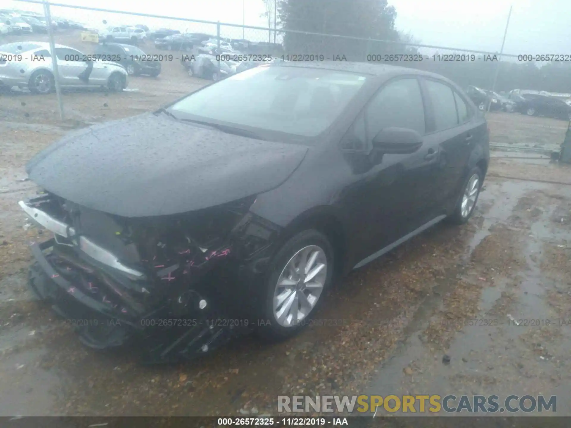 2 Photograph of a damaged car 5YFHPRAE0LP038383 TOYOTA COROLLA 2020