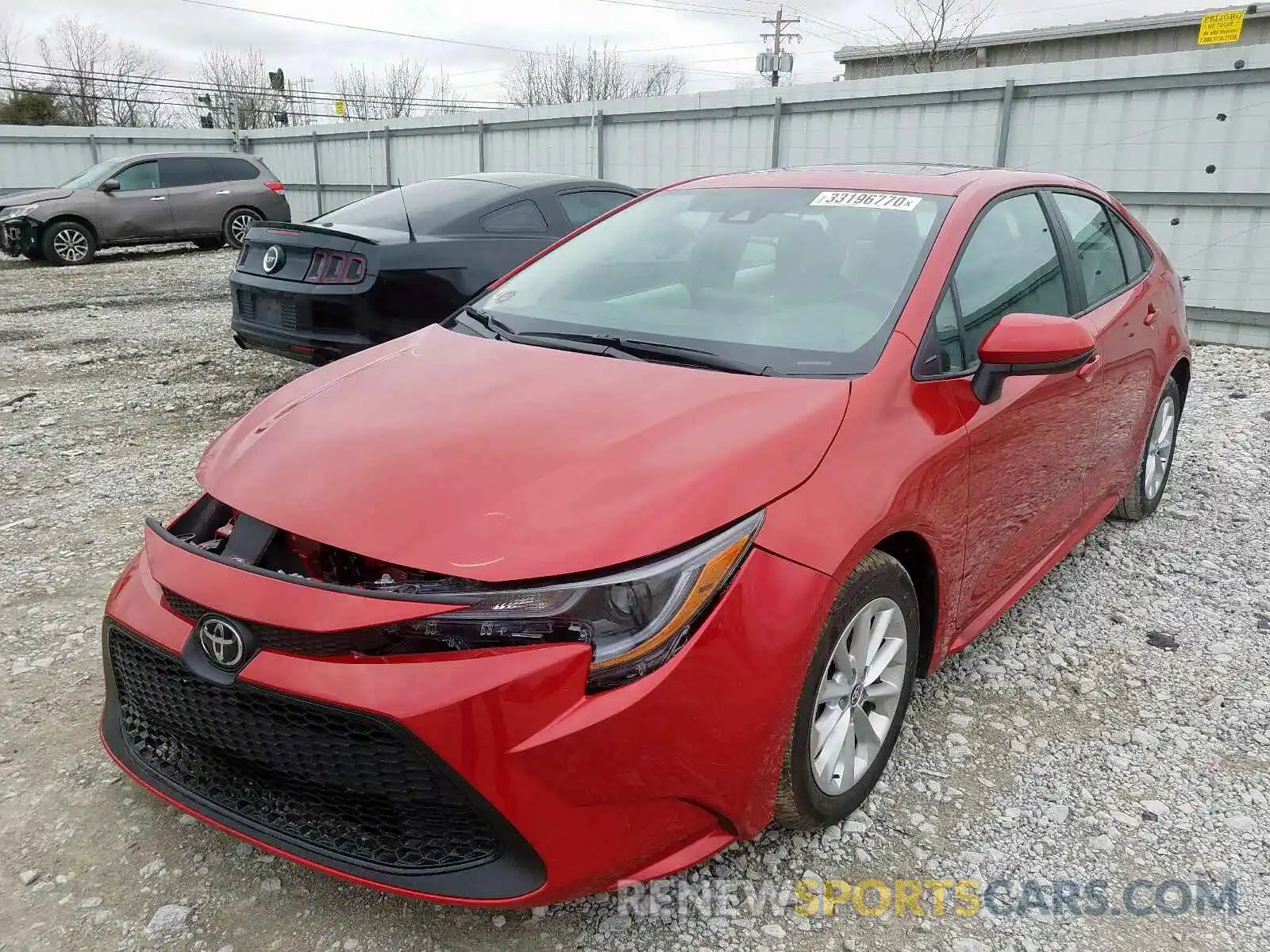 2 Photograph of a damaged car 5YFHPRAE0LP089110 TOYOTA COROLLA 2020