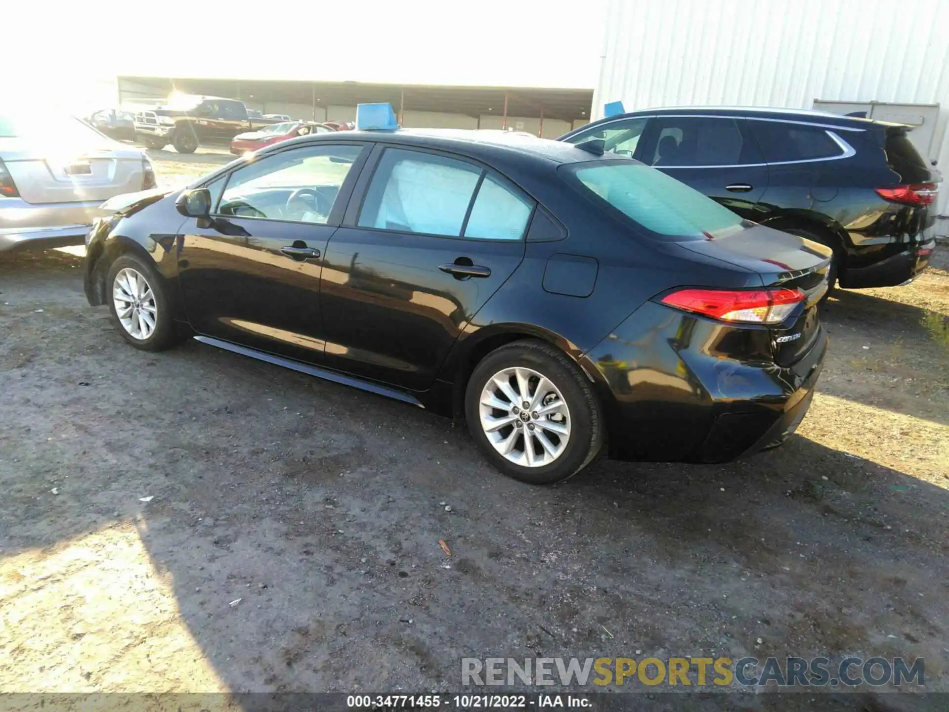 3 Photograph of a damaged car 5YFHPRAE1LP012827 TOYOTA COROLLA 2020