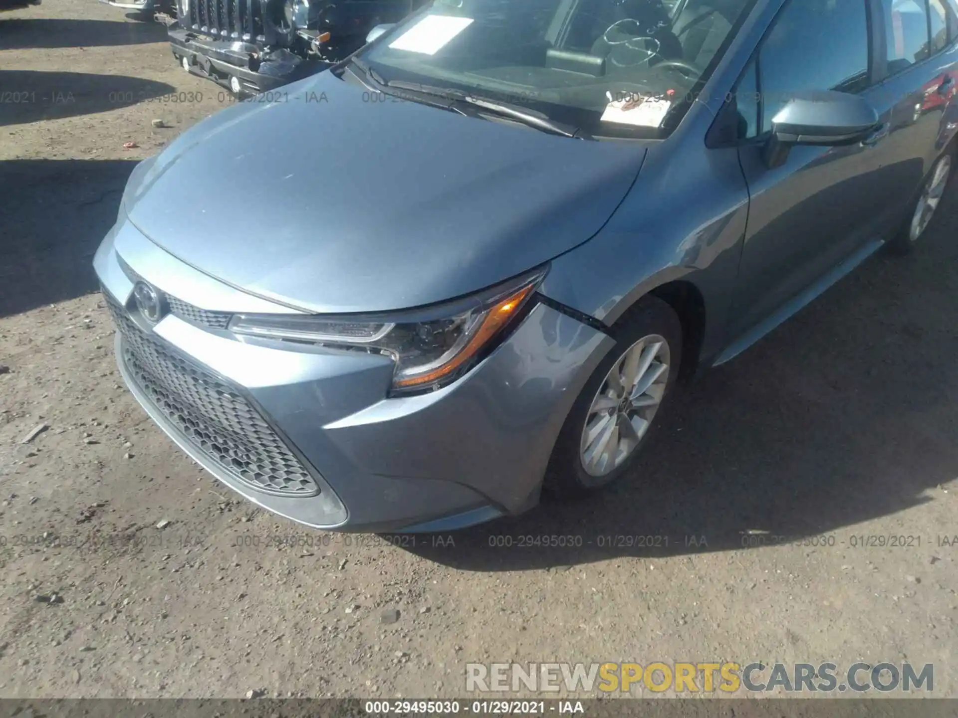 6 Photograph of a damaged car 5YFHPRAE1LP039493 TOYOTA COROLLA 2020