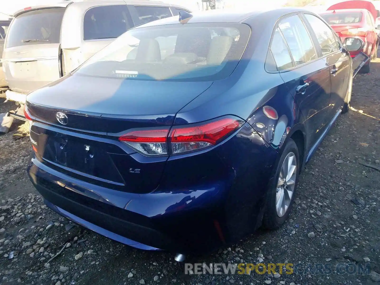 4 Photograph of a damaged car 5YFHPRAE2LP013775 TOYOTA COROLLA 2020