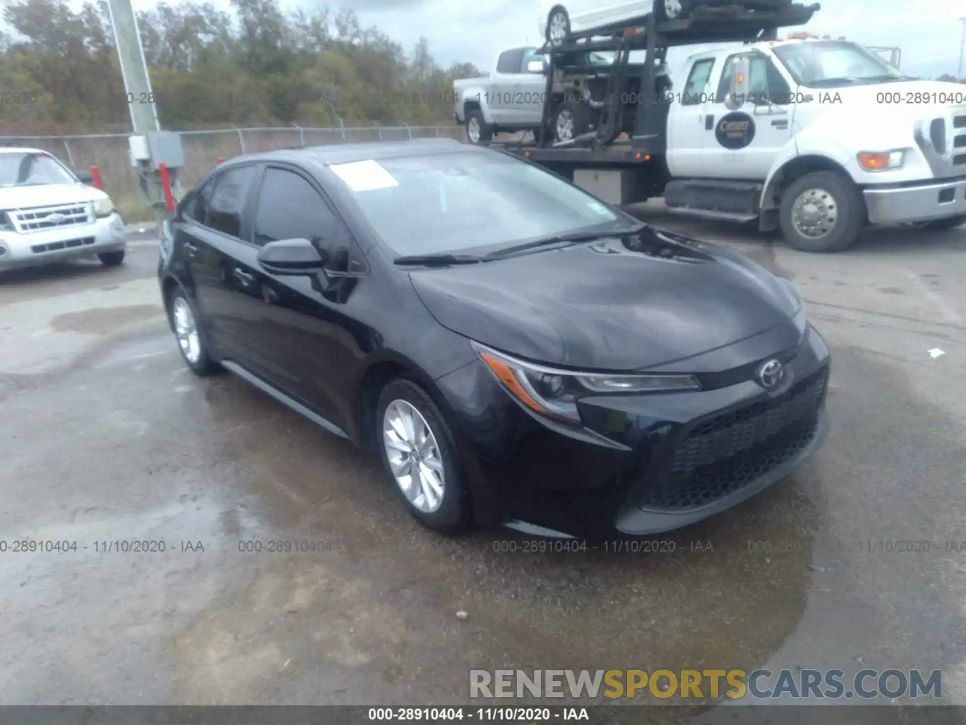 1 Photograph of a damaged car 5YFHPRAE2LP017471 TOYOTA COROLLA 2020