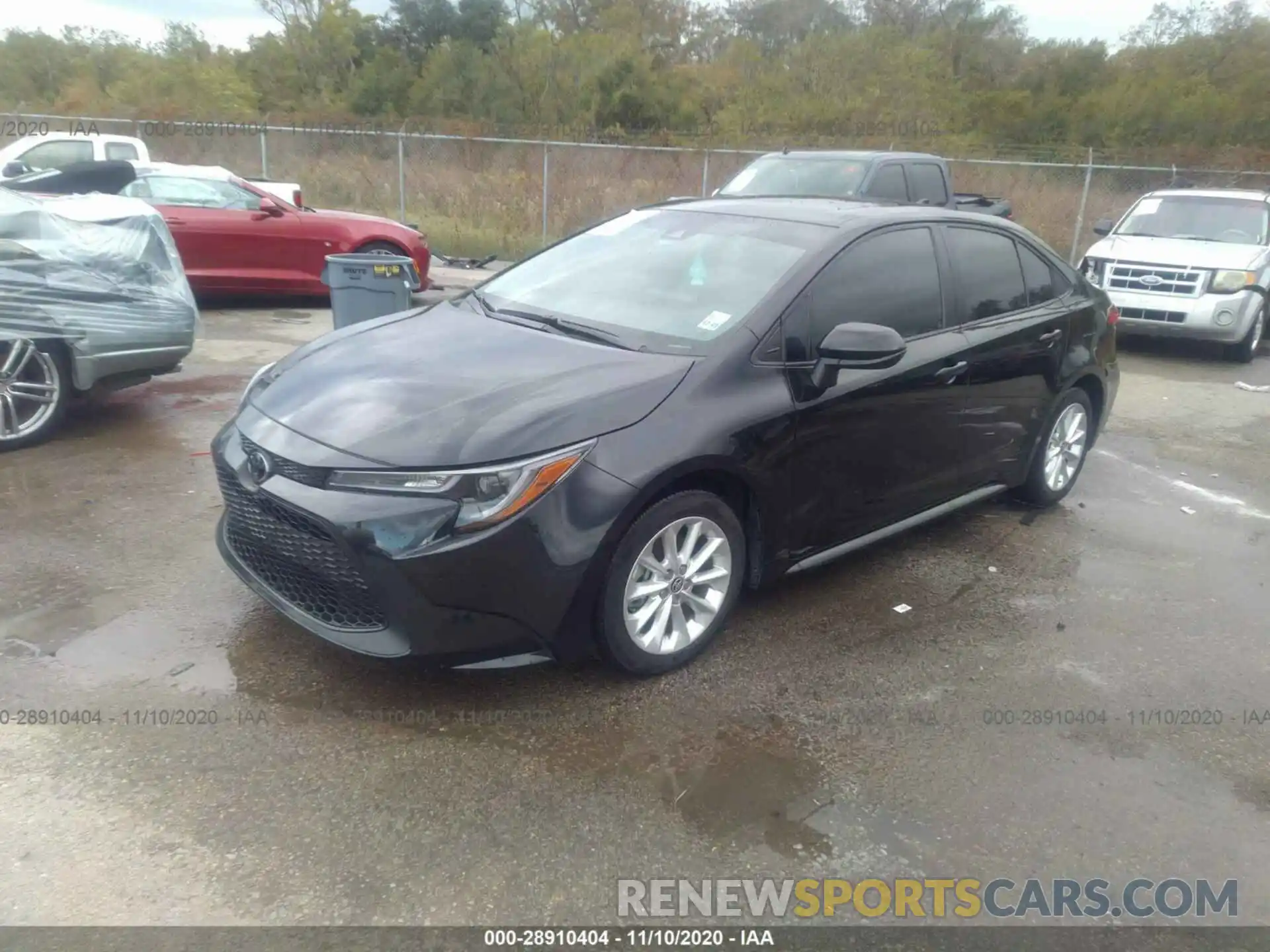 2 Photograph of a damaged car 5YFHPRAE2LP017471 TOYOTA COROLLA 2020