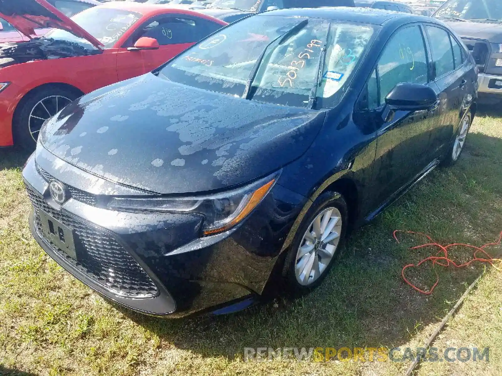 2 Photograph of a damaged car 5YFHPRAE2LP020290 TOYOTA COROLLA 2020