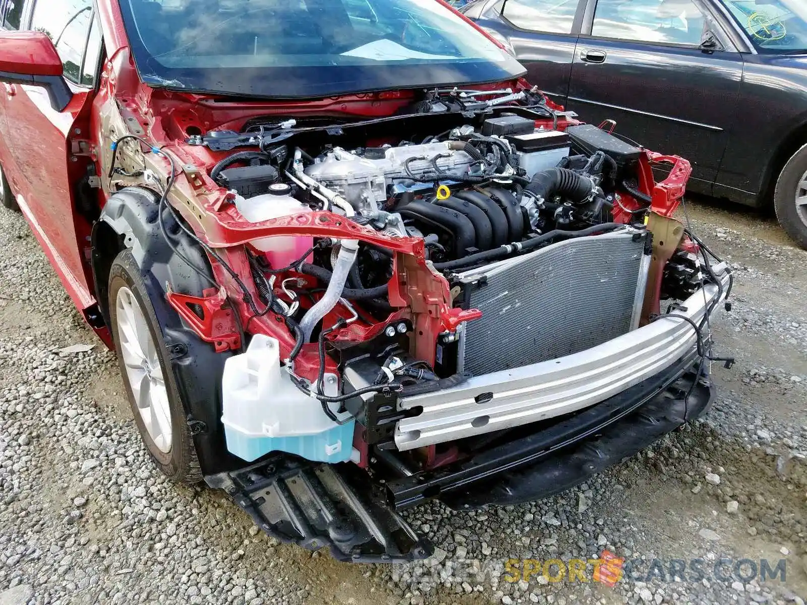 9 Photograph of a damaged car 5YFHPRAE2LP050728 TOYOTA COROLLA 2020