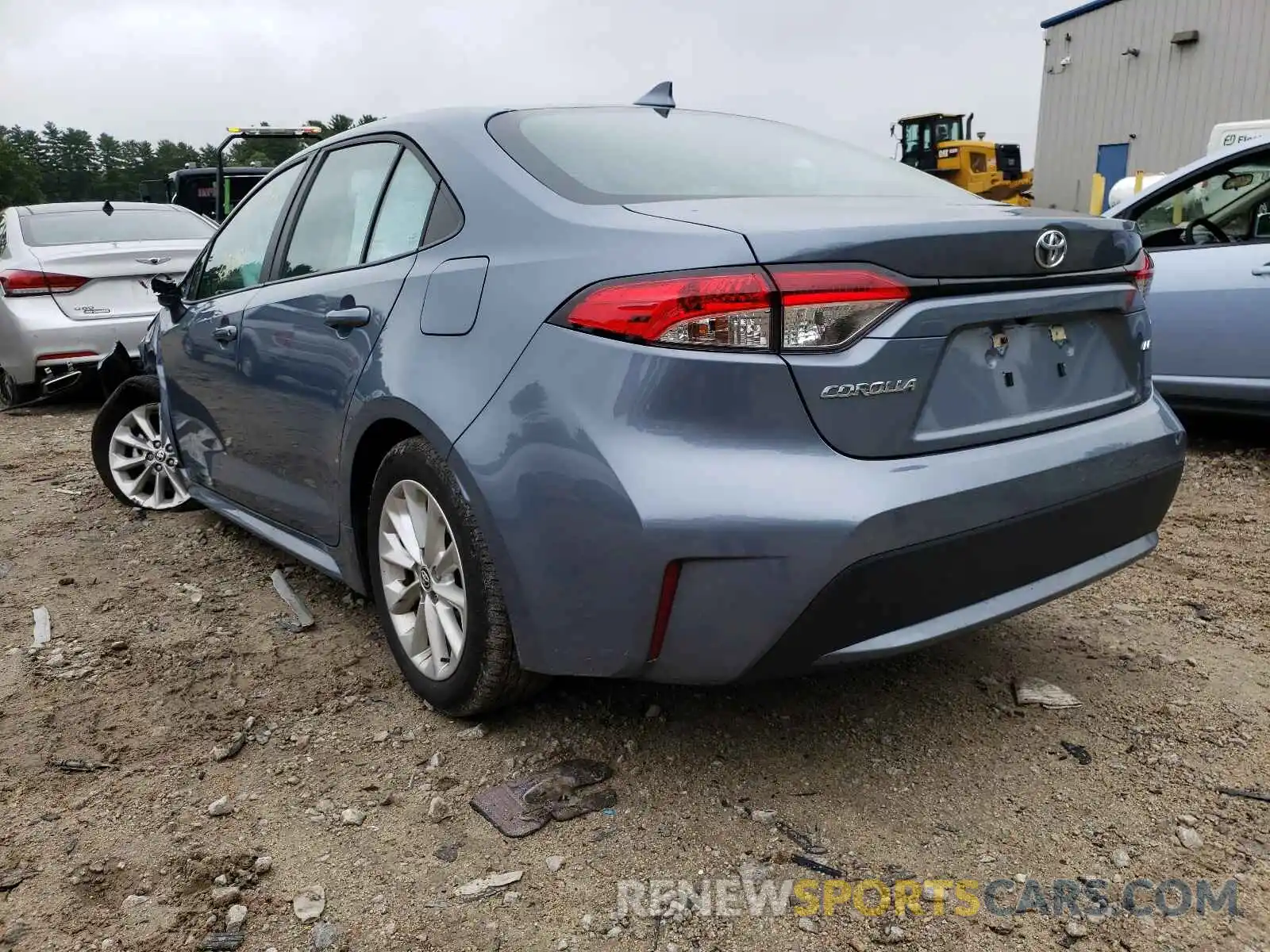 3 Photograph of a damaged car 5YFHPRAE2LP055797 TOYOTA COROLLA 2020