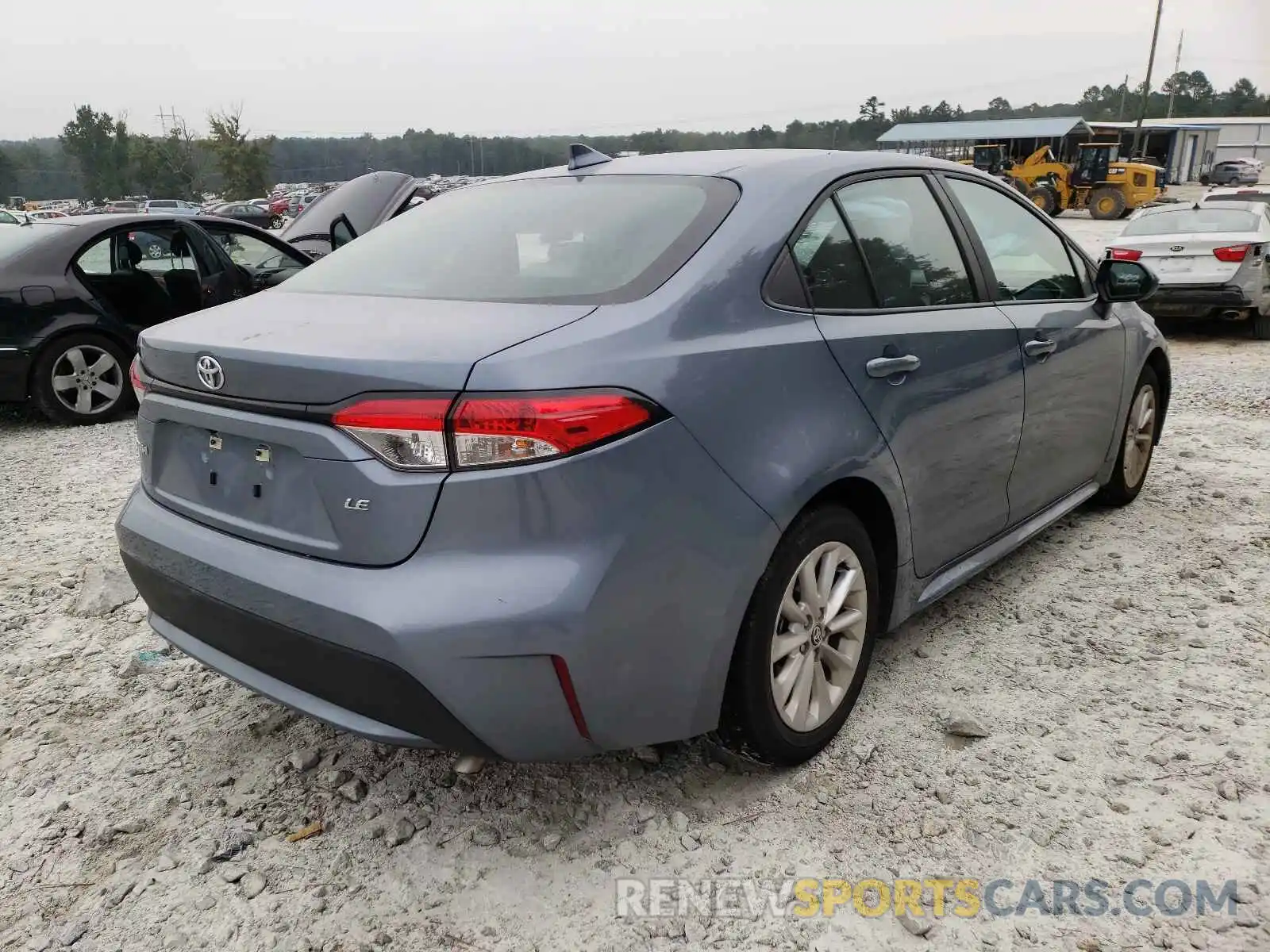 4 Photograph of a damaged car 5YFHPRAE2LP087939 TOYOTA COROLLA 2020