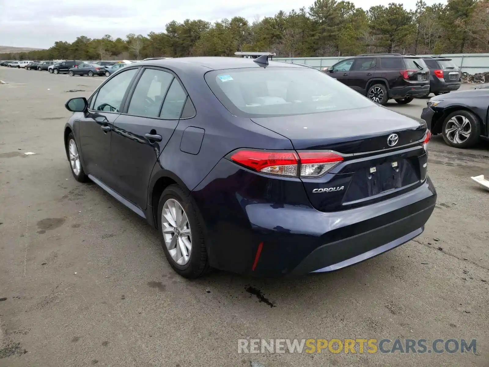 3 Photograph of a damaged car 5YFHPRAE2LP112015 TOYOTA COROLLA 2020