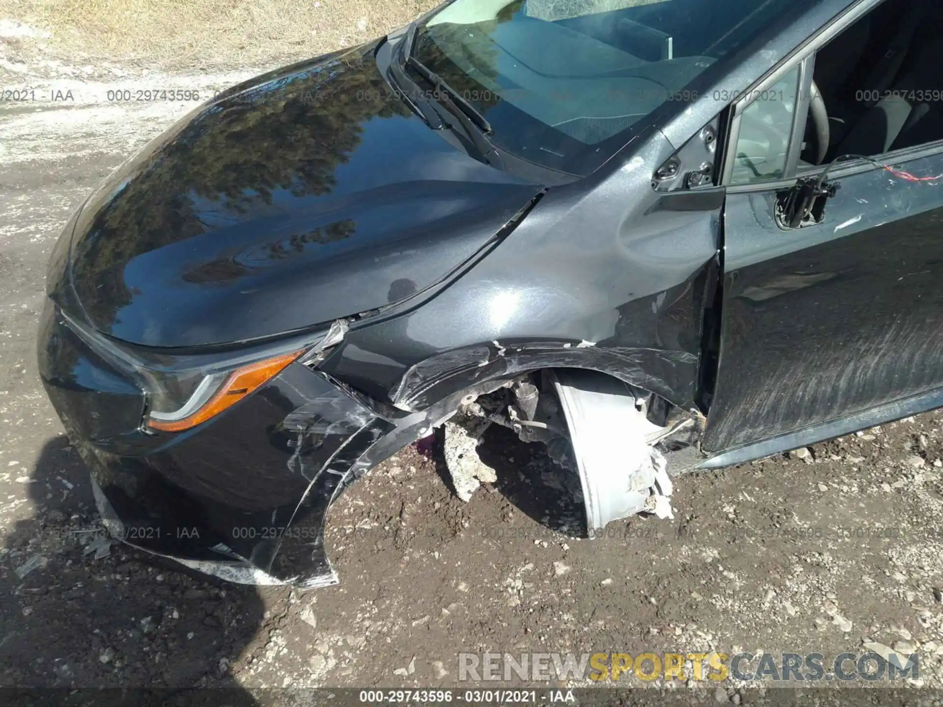 6 Photograph of a damaged car 5YFHPRAE3LP004406 TOYOTA COROLLA 2020