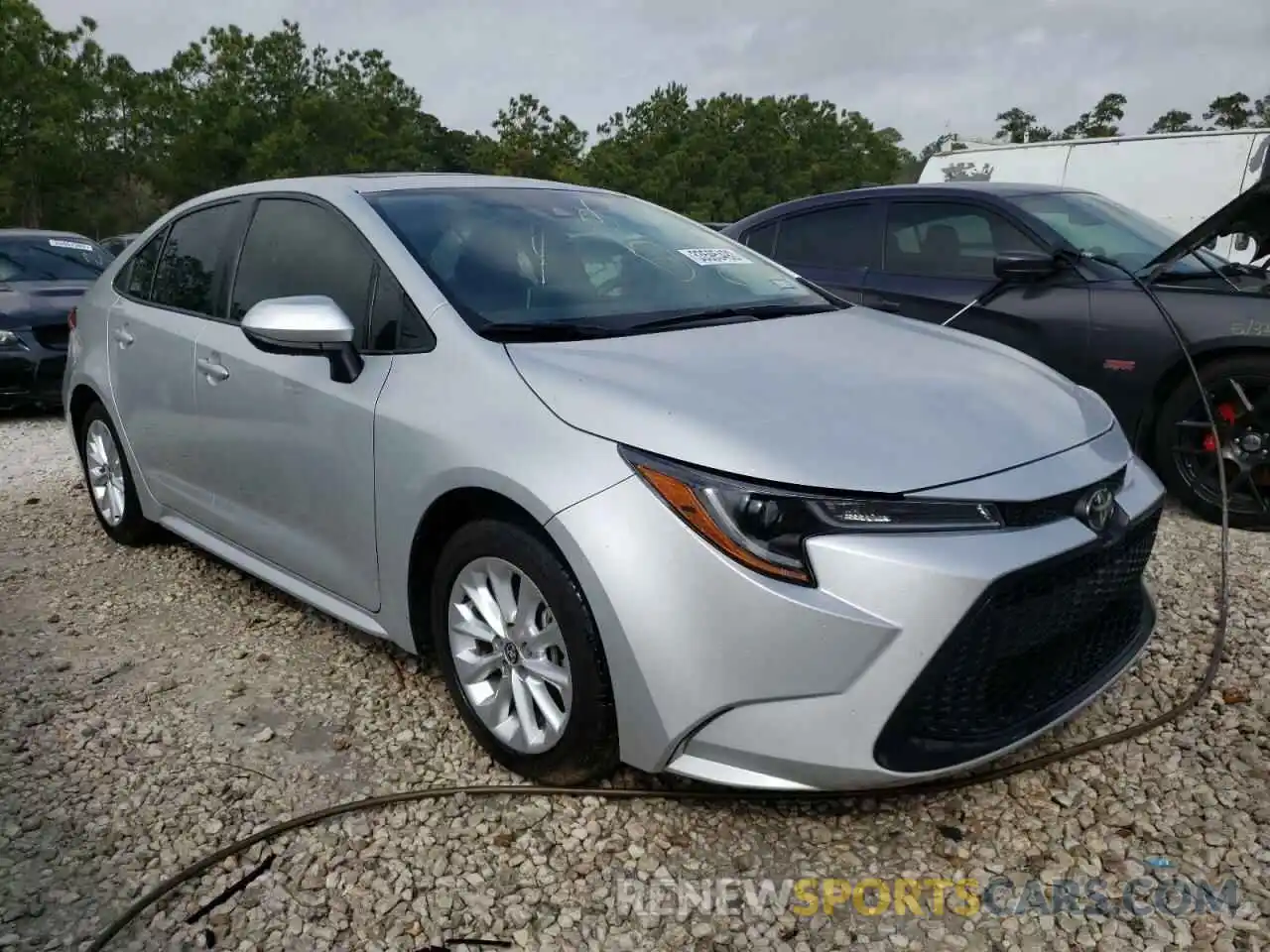 1 Photograph of a damaged car 5YFHPRAE3LP012182 TOYOTA COROLLA 2020