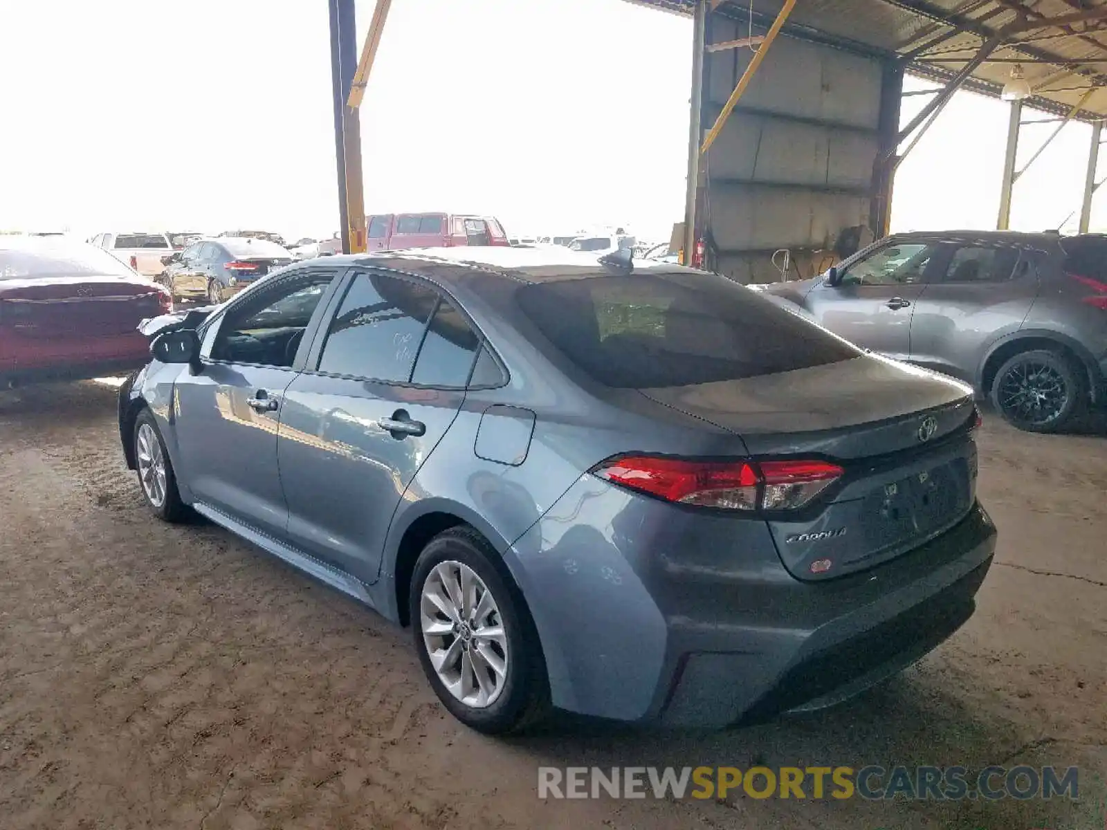 3 Photograph of a damaged car 5YFHPRAE3LP032089 TOYOTA COROLLA 2020