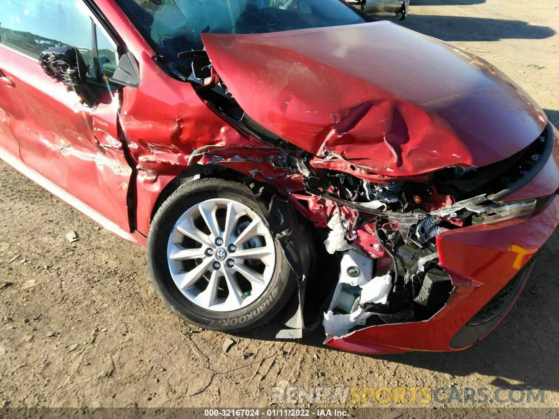 6 Photograph of a damaged car 5YFHPRAE3LP034778 TOYOTA COROLLA 2020