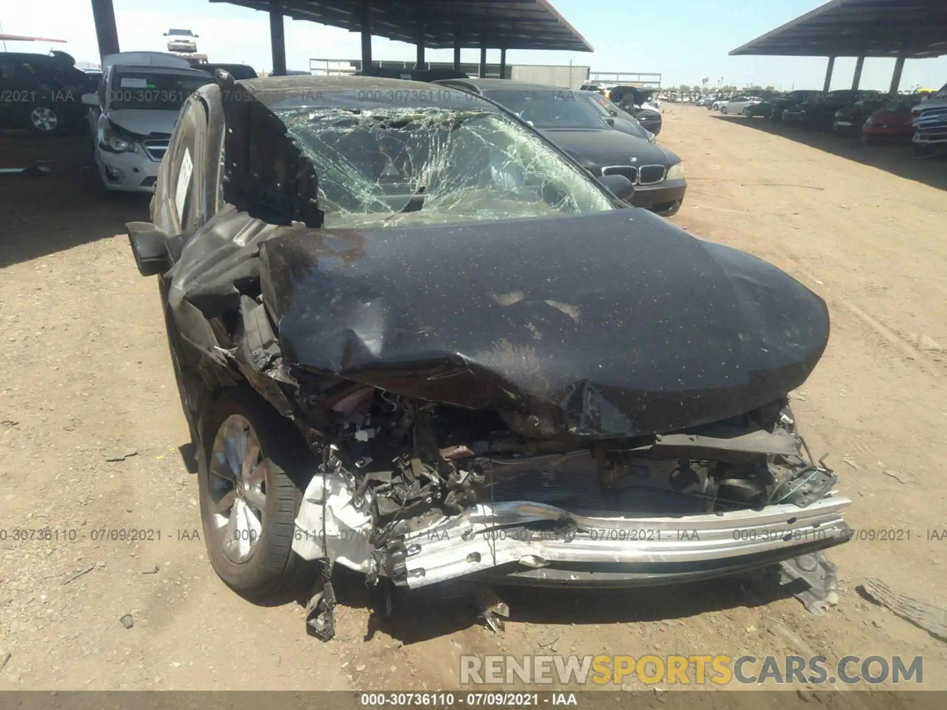 6 Photograph of a damaged car 5YFHPRAE3LP043125 TOYOTA COROLLA 2020