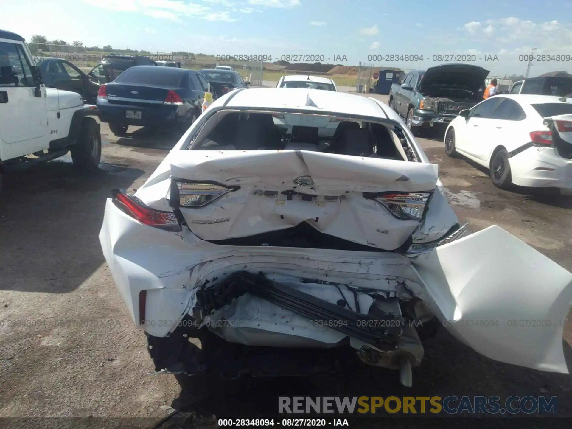 6 Photograph of a damaged car 5YFHPRAE4LP009355 TOYOTA COROLLA 2020