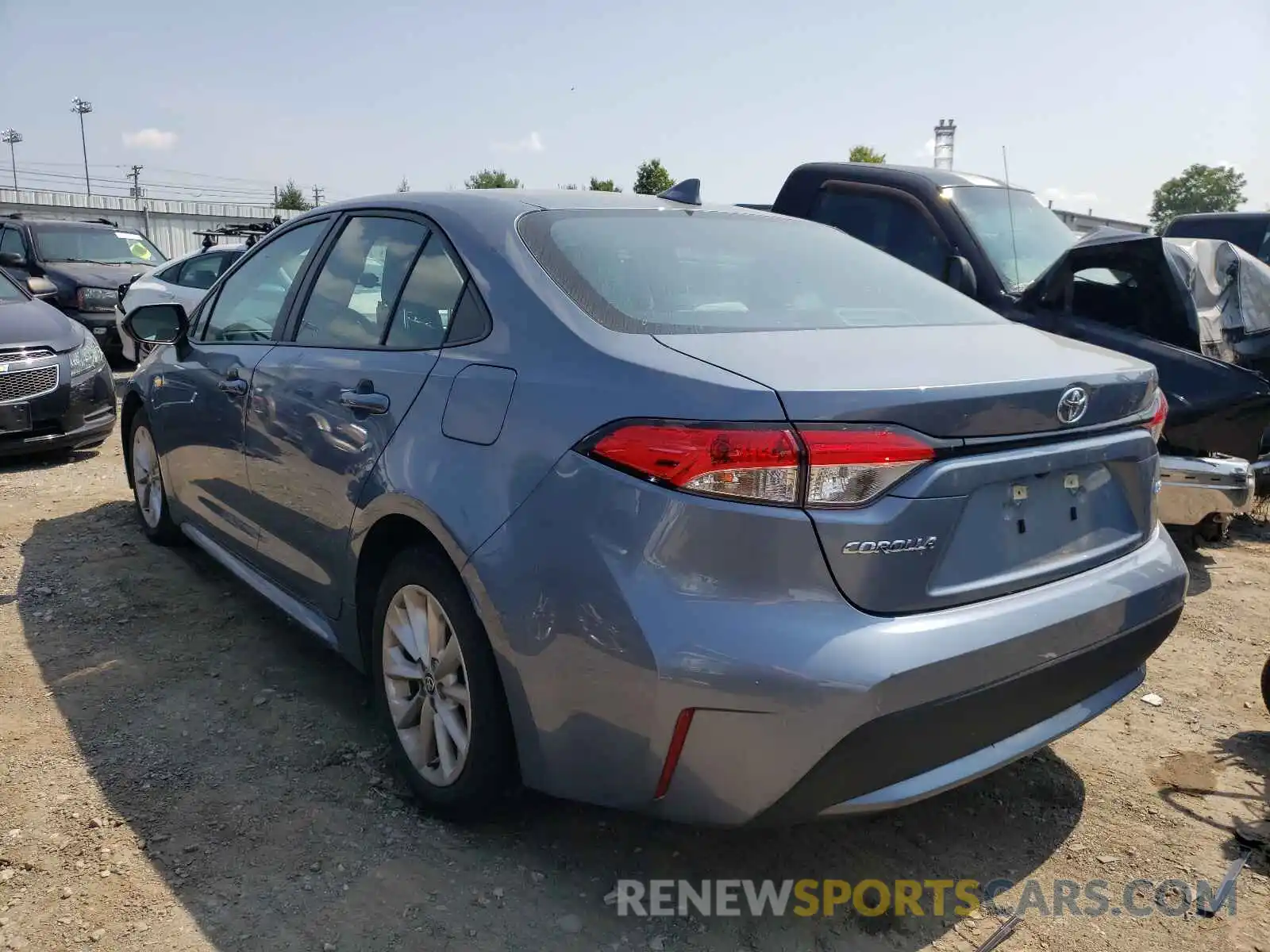 3 Photograph of a damaged car 5YFHPRAE5LP007159 TOYOTA COROLLA 2020