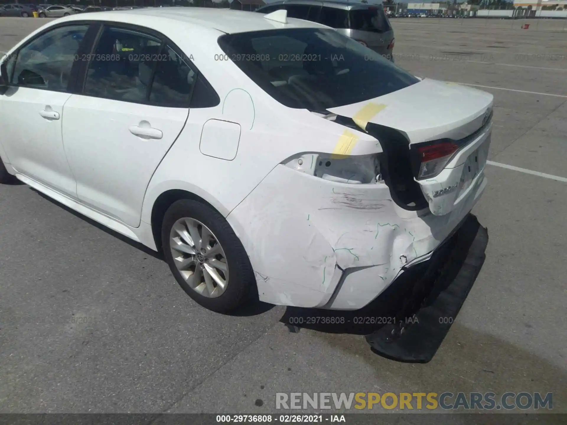 6 Photograph of a damaged car 5YFHPRAE5LP007906 TOYOTA COROLLA 2020