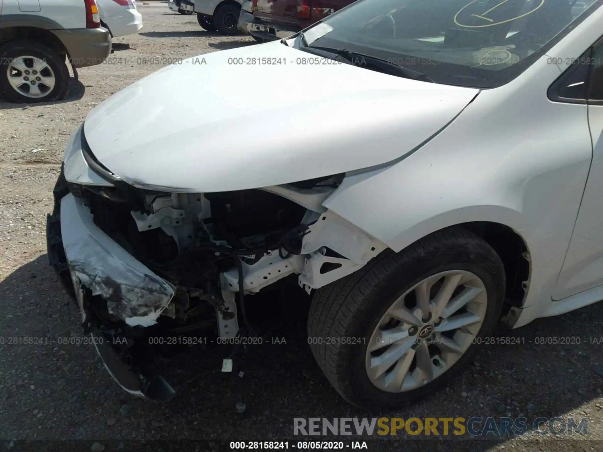 6 Photograph of a damaged car 5YFHPRAE5LP026178 TOYOTA COROLLA 2020
