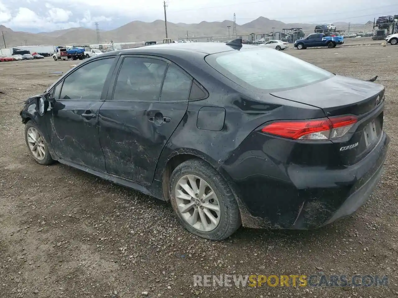 2 Photograph of a damaged car 5YFHPRAE5LP032109 TOYOTA COROLLA 2020