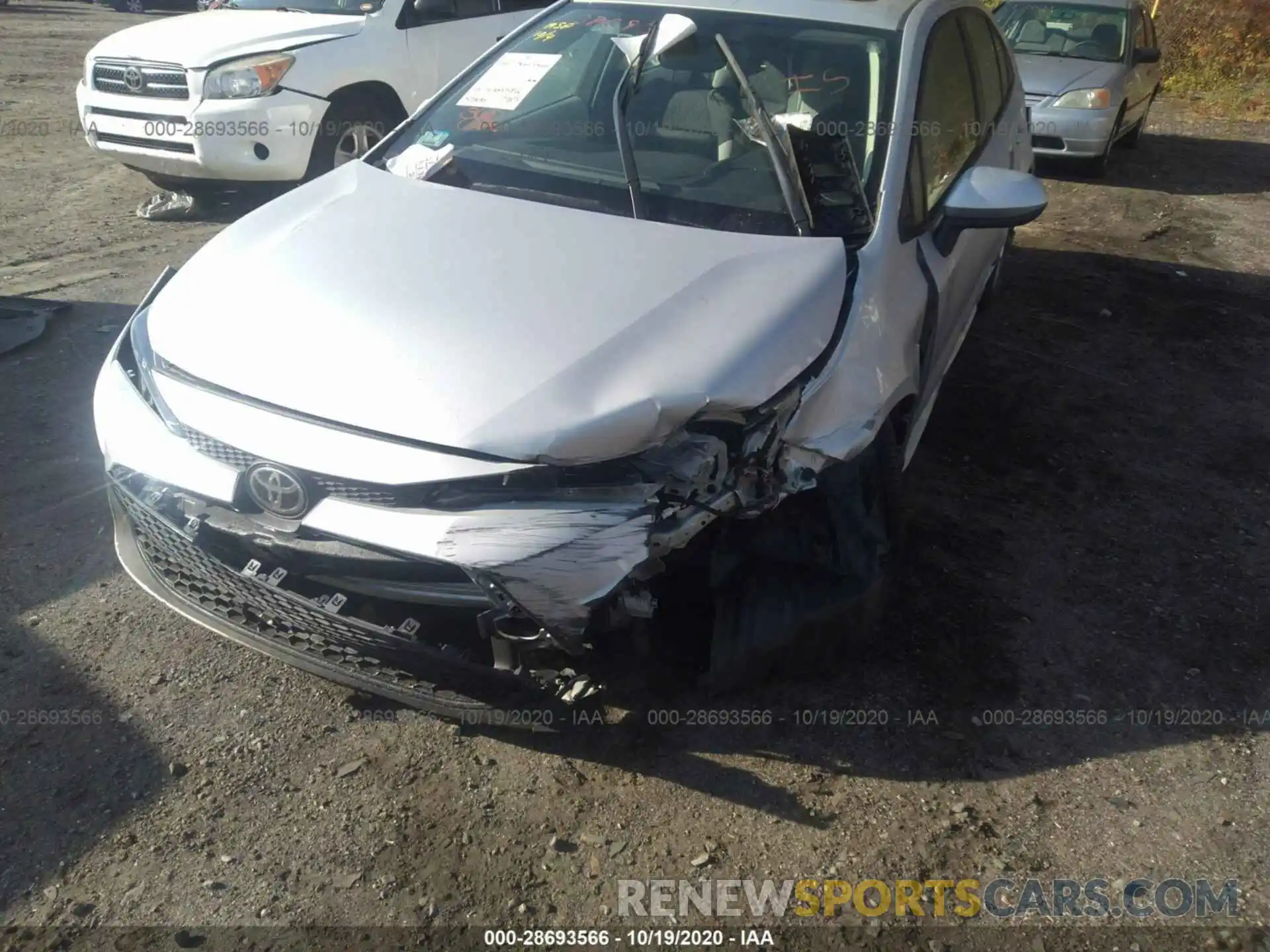 6 Photograph of a damaged car 5YFHPRAE6LP026075 TOYOTA COROLLA 2020