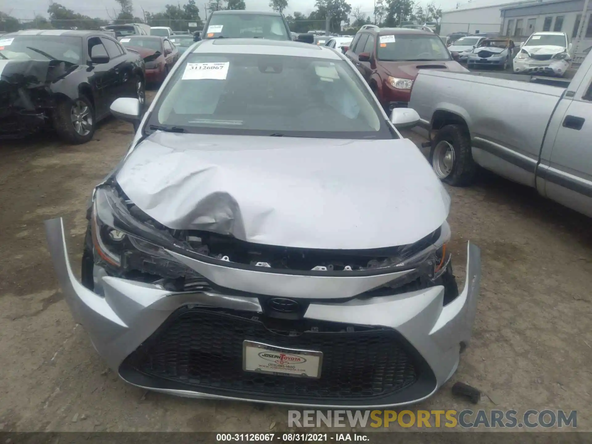 6 Photograph of a damaged car 5YFHPRAE6LP026142 TOYOTA COROLLA 2020