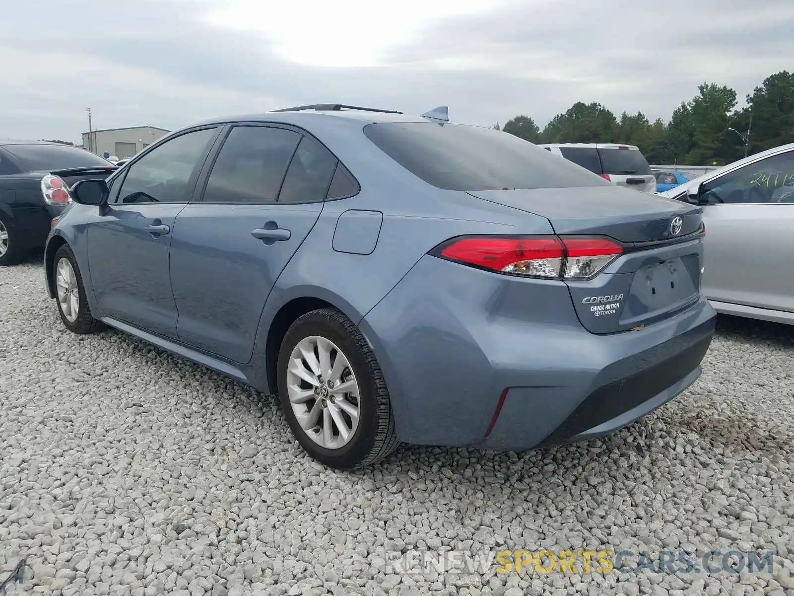 3 Photograph of a damaged car 5YFHPRAE7LP026098 TOYOTA COROLLA 2020