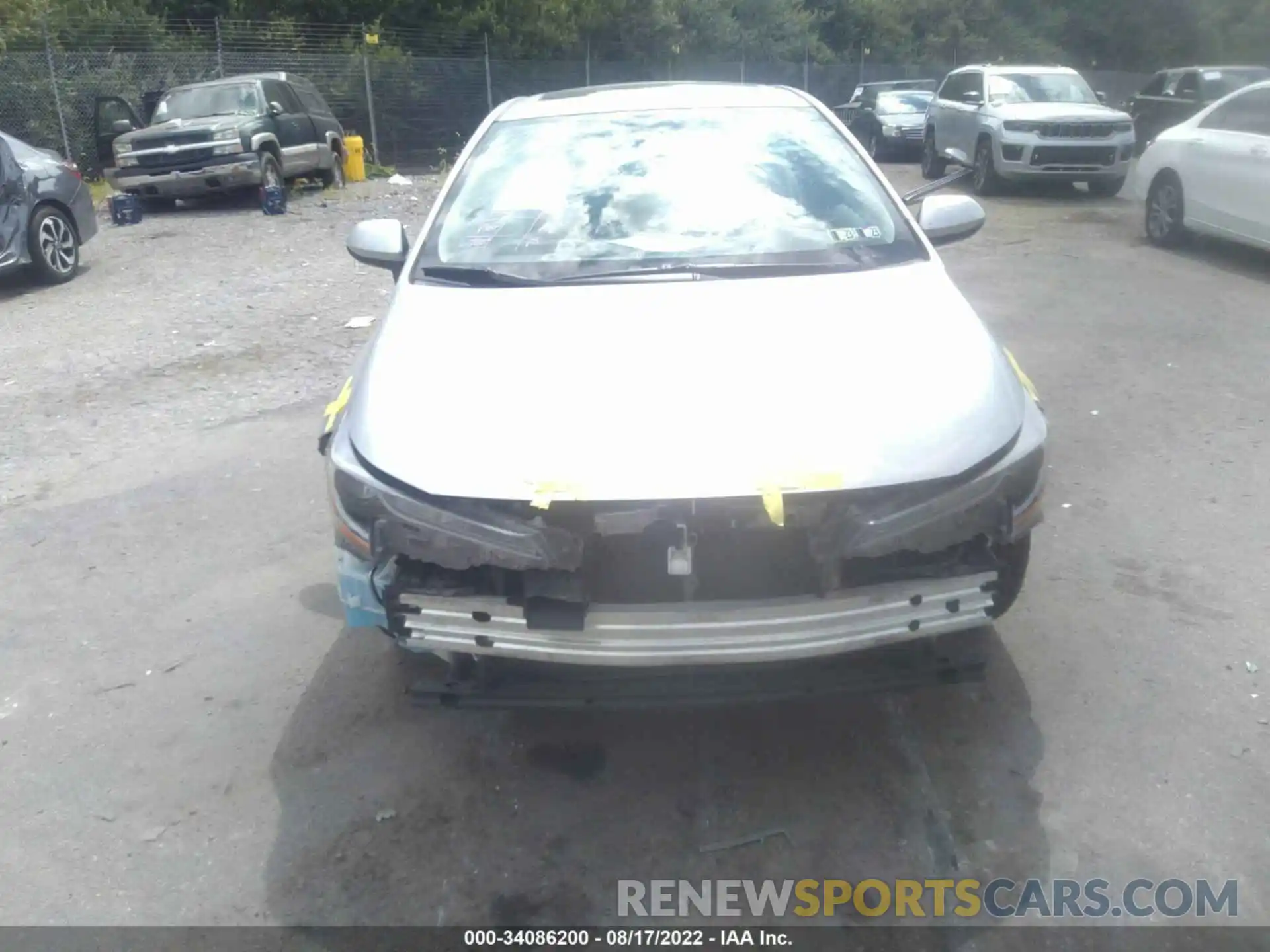 6 Photograph of a damaged car 5YFHPRAE7LP042303 TOYOTA COROLLA 2020