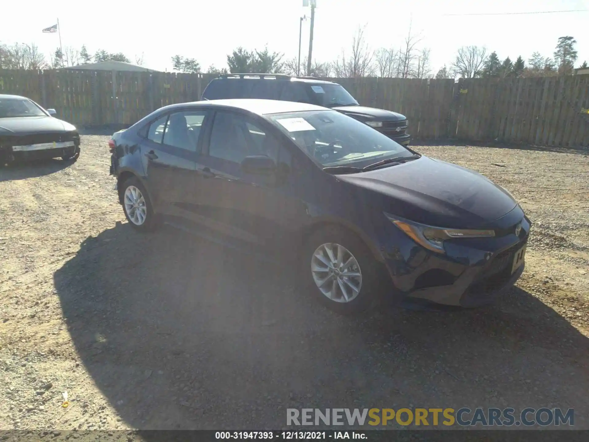 1 Photograph of a damaged car 5YFHPRAE7LP046349 TOYOTA COROLLA 2020