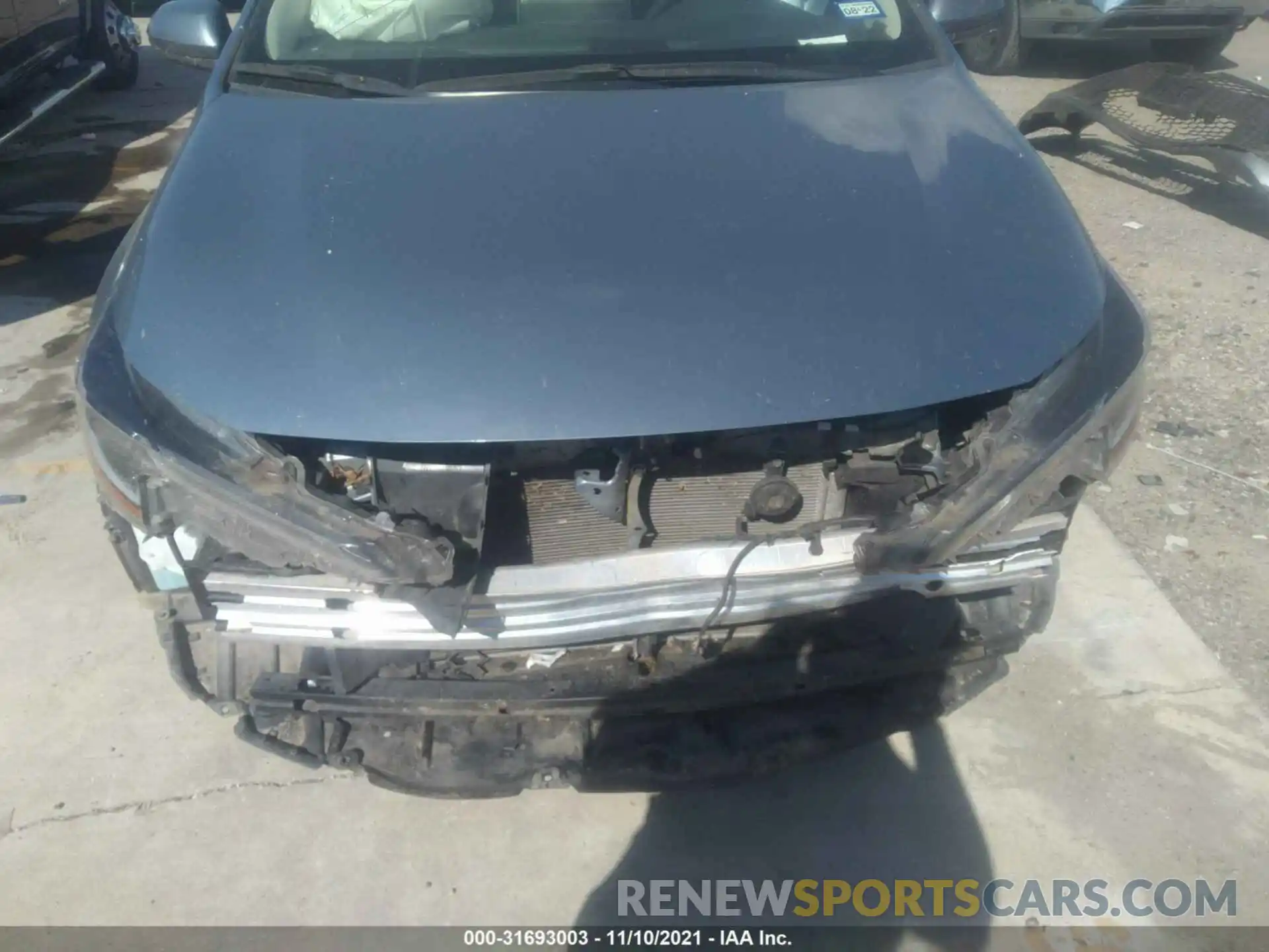 6 Photograph of a damaged car 5YFHPRAE8LP019984 TOYOTA COROLLA 2020