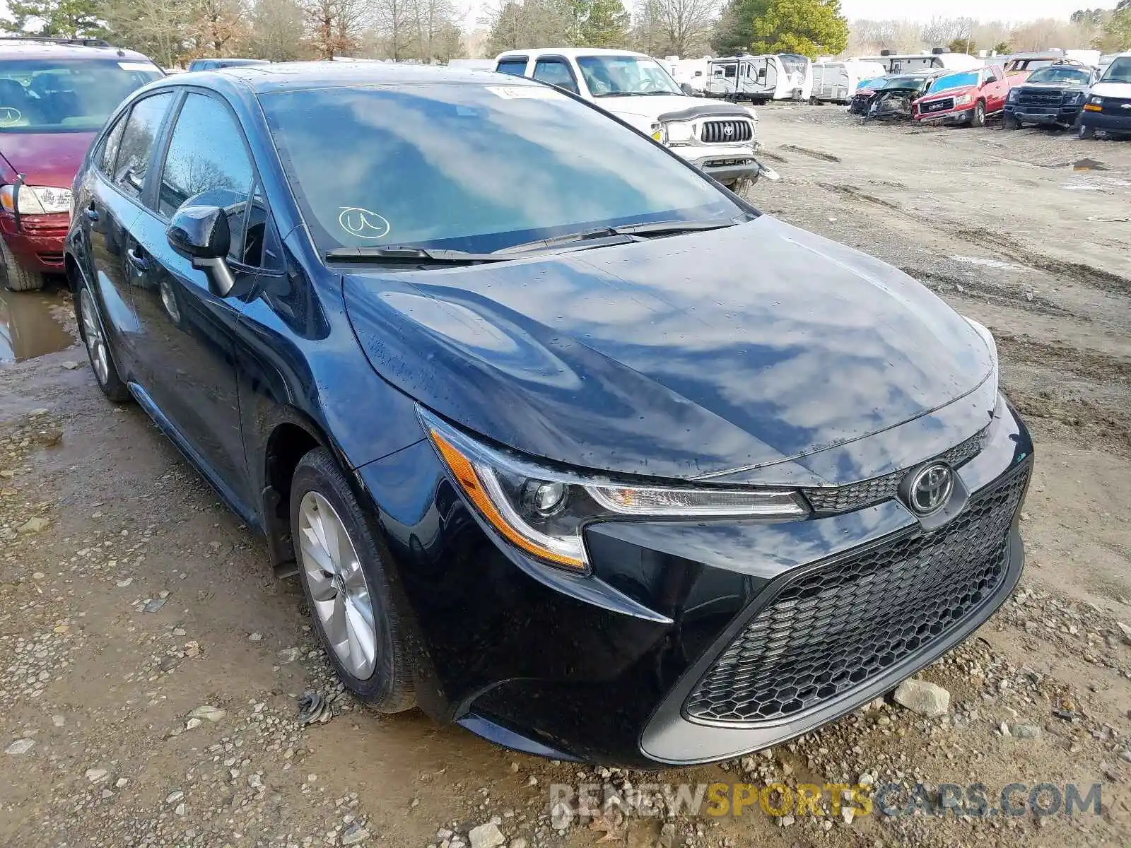 1 Photograph of a damaged car 5YFHPRAE8LP024408 TOYOTA COROLLA 2020