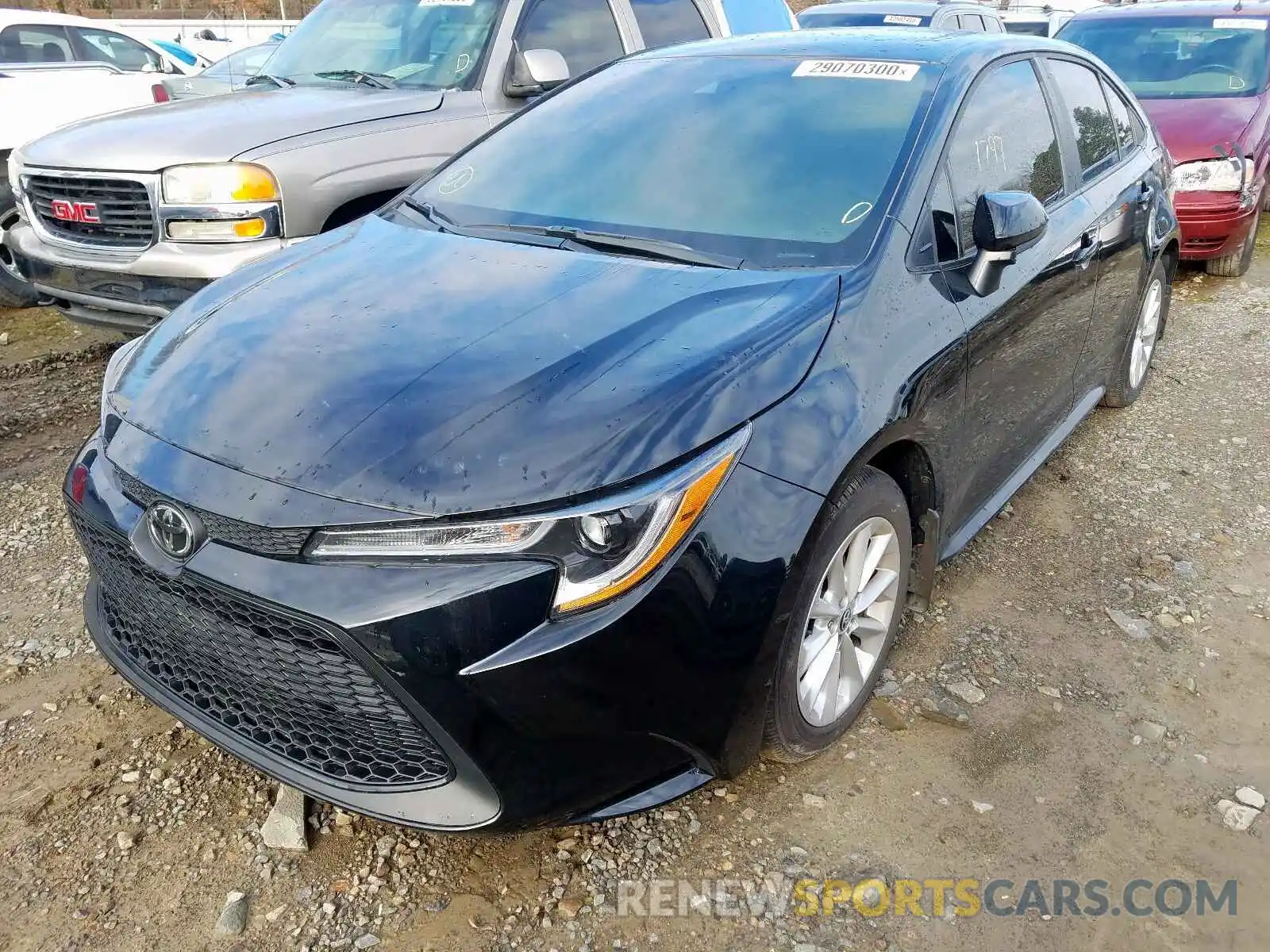 2 Photograph of a damaged car 5YFHPRAE8LP024408 TOYOTA COROLLA 2020