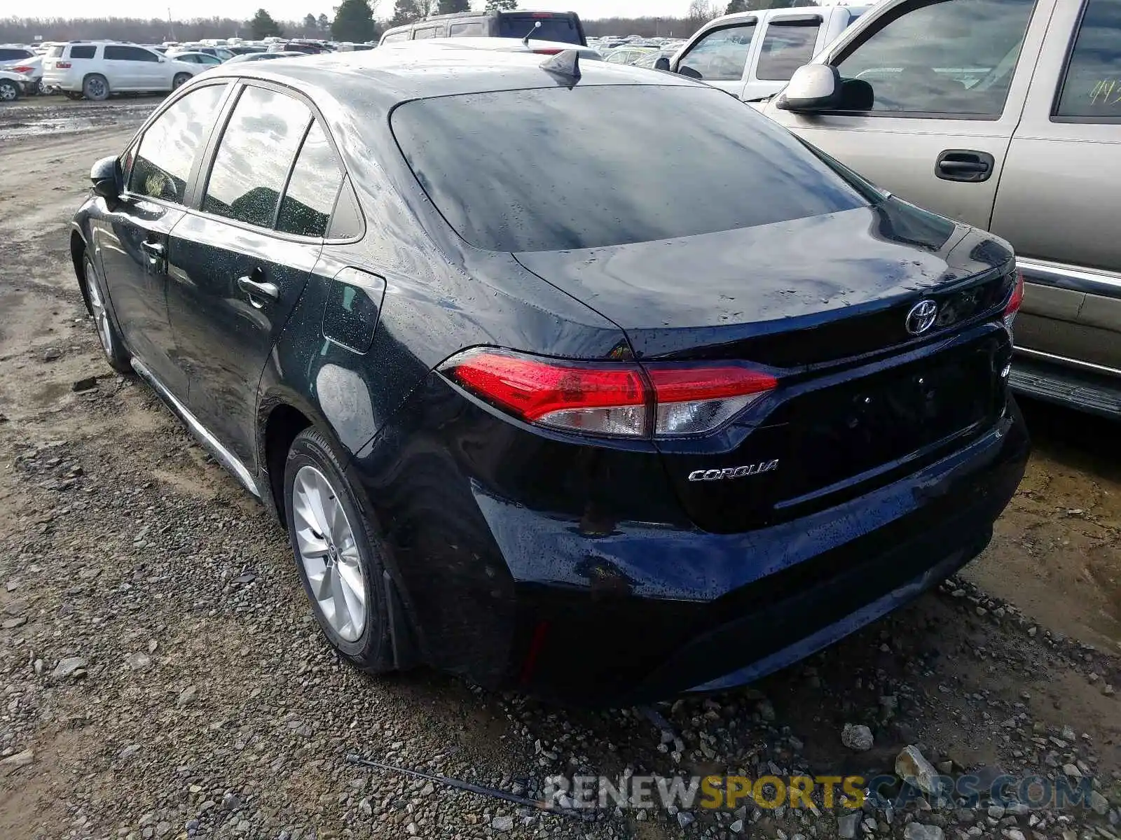 3 Photograph of a damaged car 5YFHPRAE8LP024408 TOYOTA COROLLA 2020