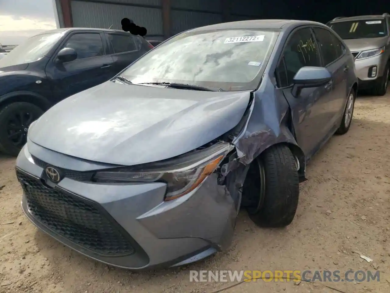 9 Photograph of a damaged car 5YFHPRAE8LP033352 TOYOTA COROLLA 2020