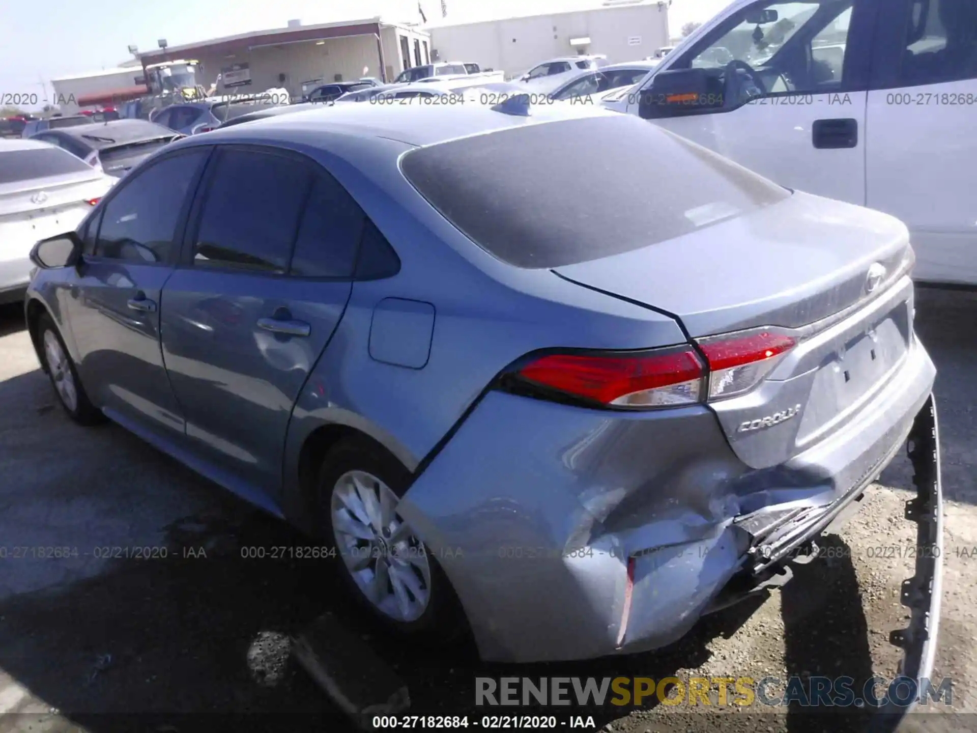 3 Фотография поврежденного автомобиля 5YFHPRAE8LP042536 TOYOTA COROLLA 2020