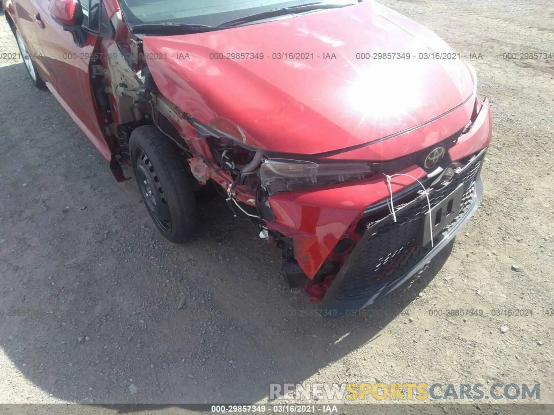 6 Photograph of a damaged car 5YFHPRAE8LP046246 TOYOTA COROLLA 2020