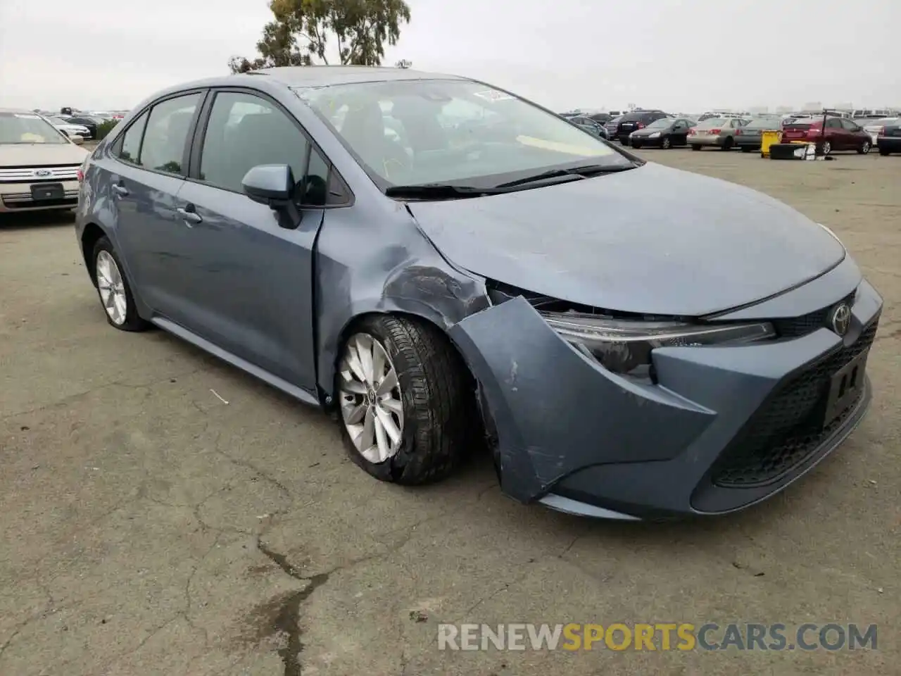 1 Photograph of a damaged car 5YFHPRAE9LP004913 TOYOTA COROLLA 2020