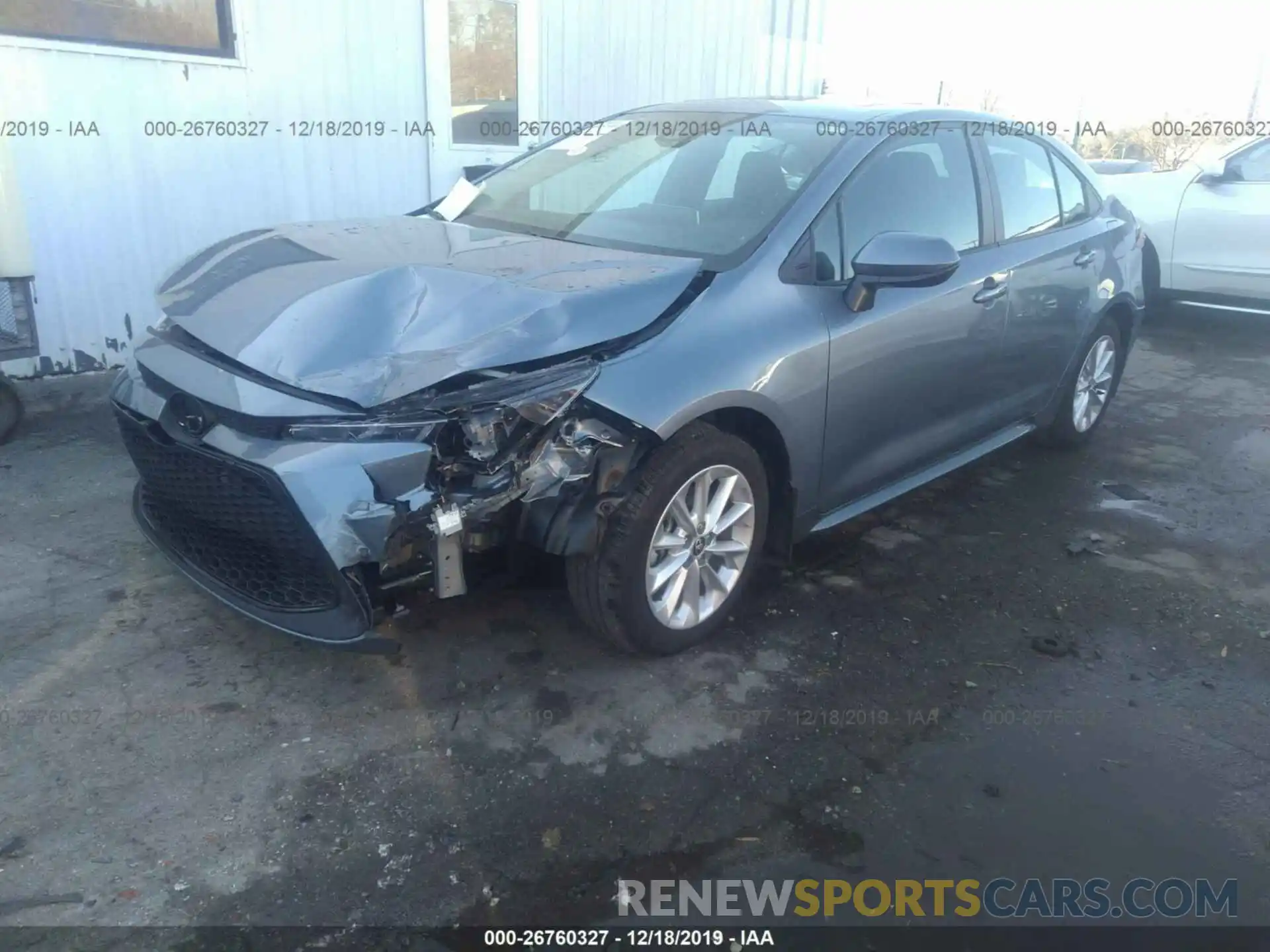 2 Photograph of a damaged car 5YFHPRAEXLP014446 TOYOTA COROLLA 2020