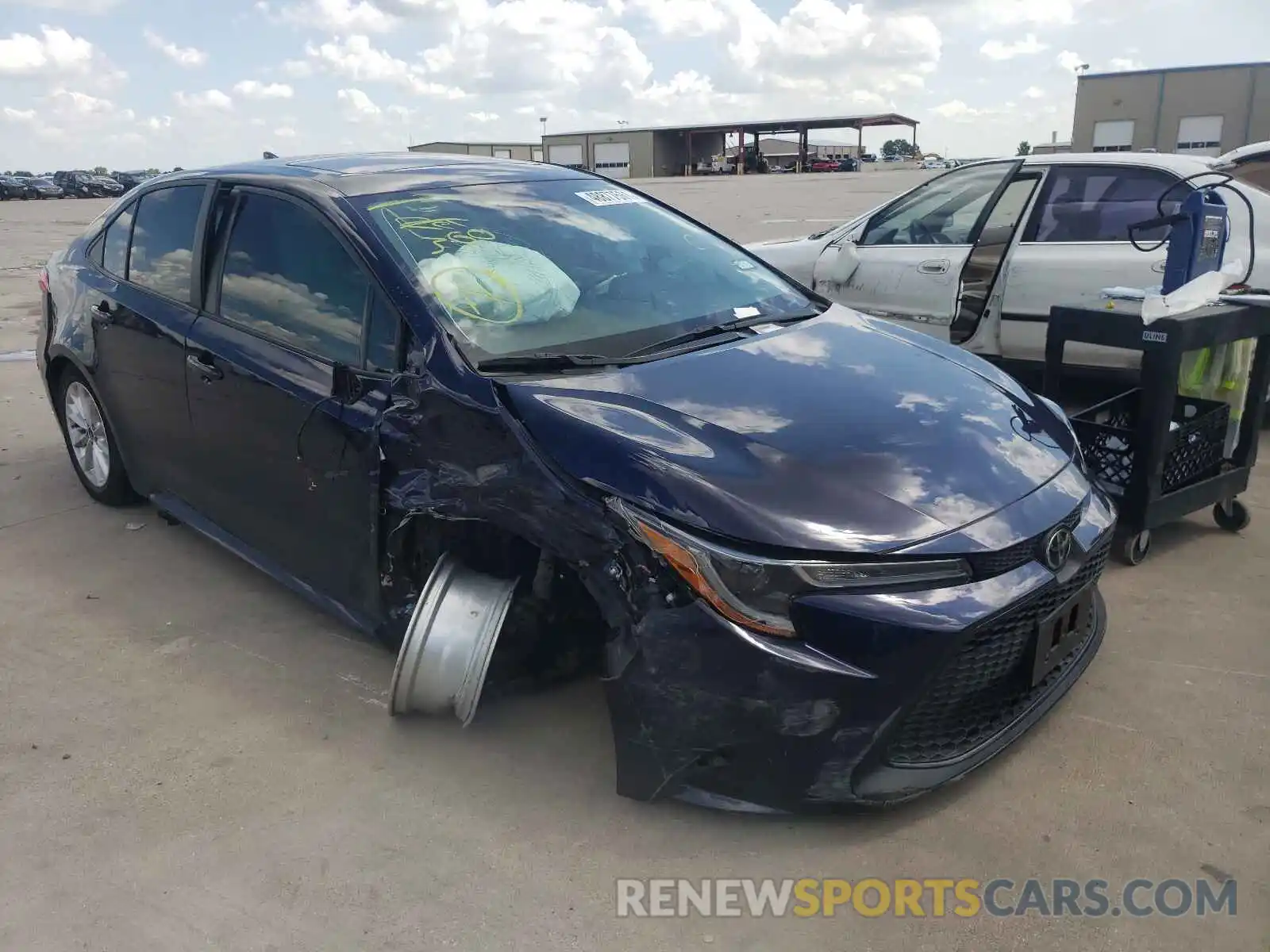 1 Photograph of a damaged car 5YFHPRAEXLP017718 TOYOTA COROLLA 2020