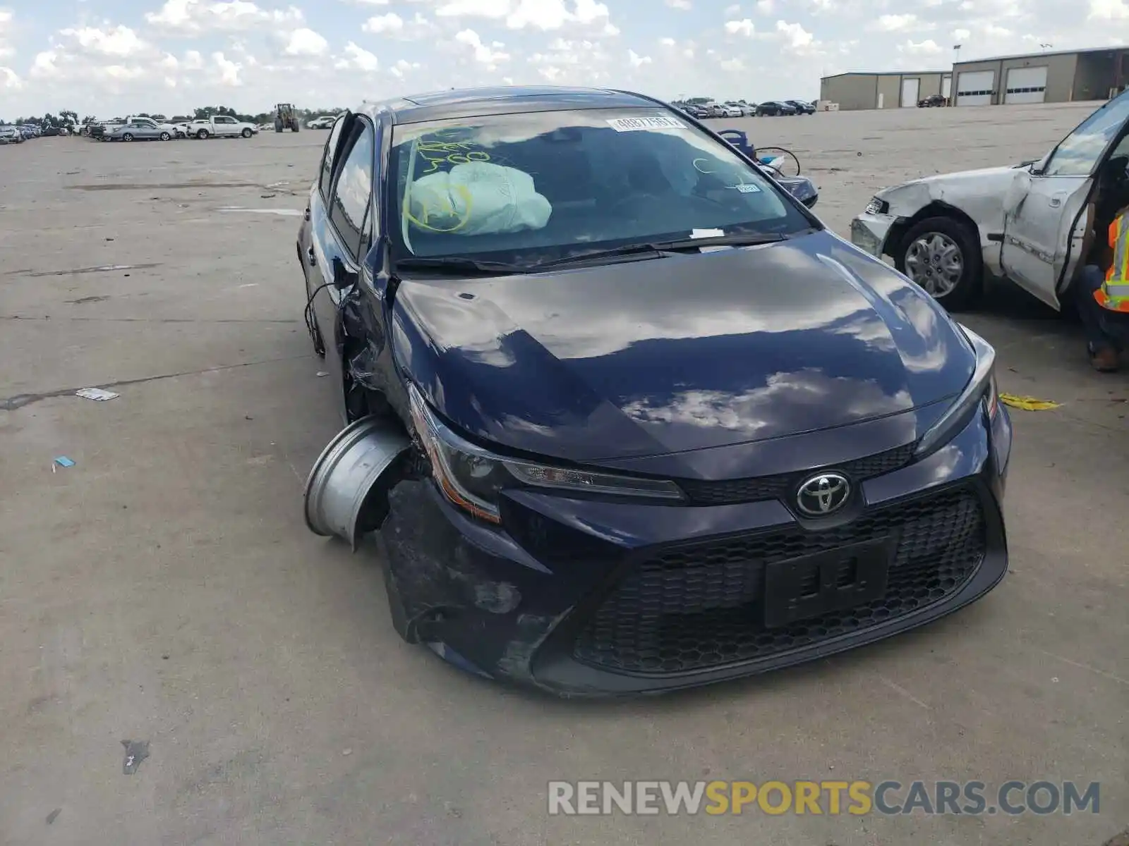 9 Photograph of a damaged car 5YFHPRAEXLP017718 TOYOTA COROLLA 2020