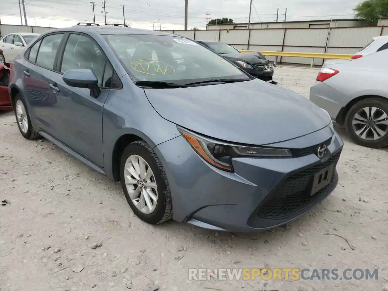 1 Photograph of a damaged car 5YFHPRAEXLP018870 TOYOTA COROLLA 2020