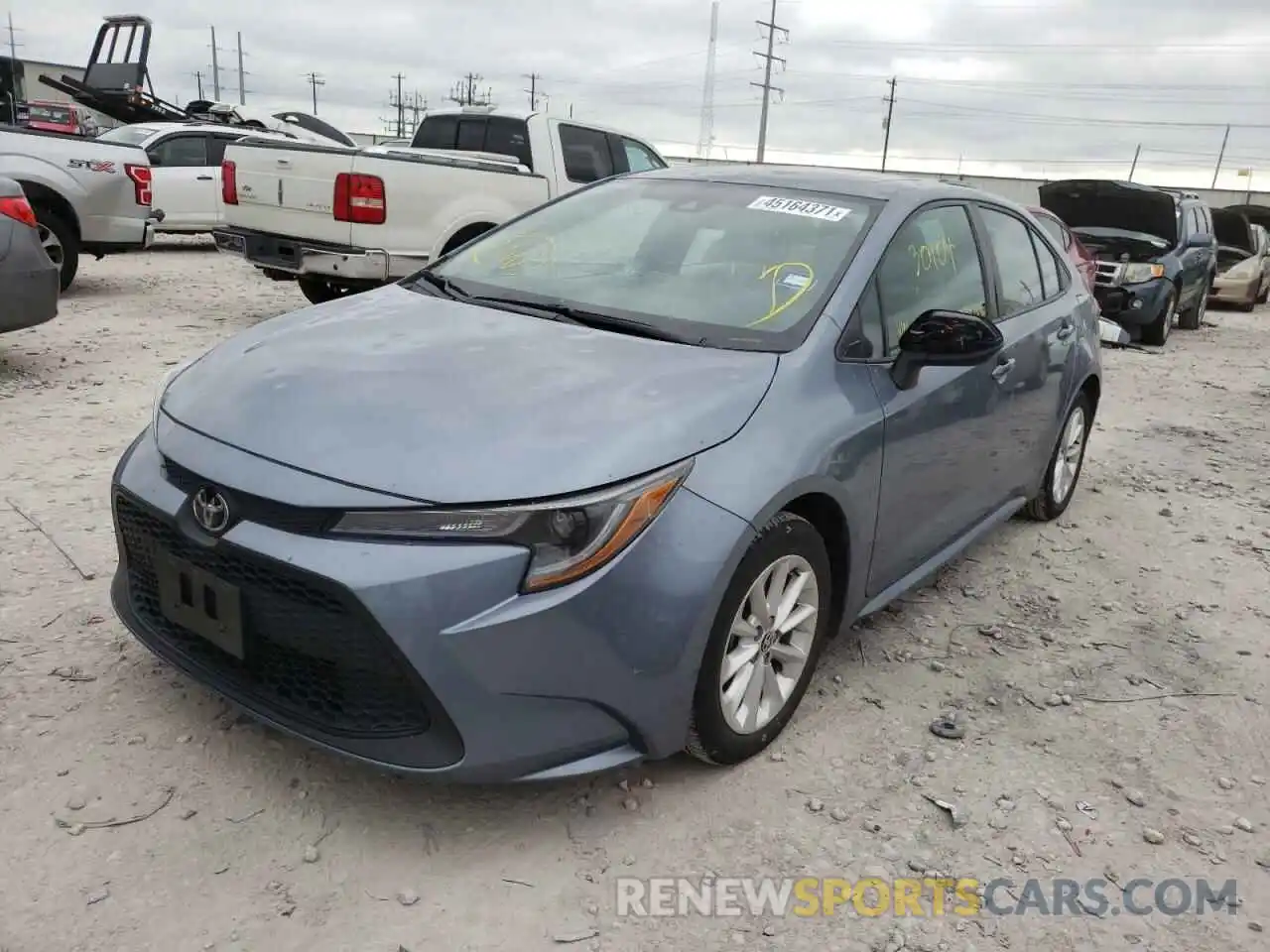 2 Photograph of a damaged car 5YFHPRAEXLP018870 TOYOTA COROLLA 2020