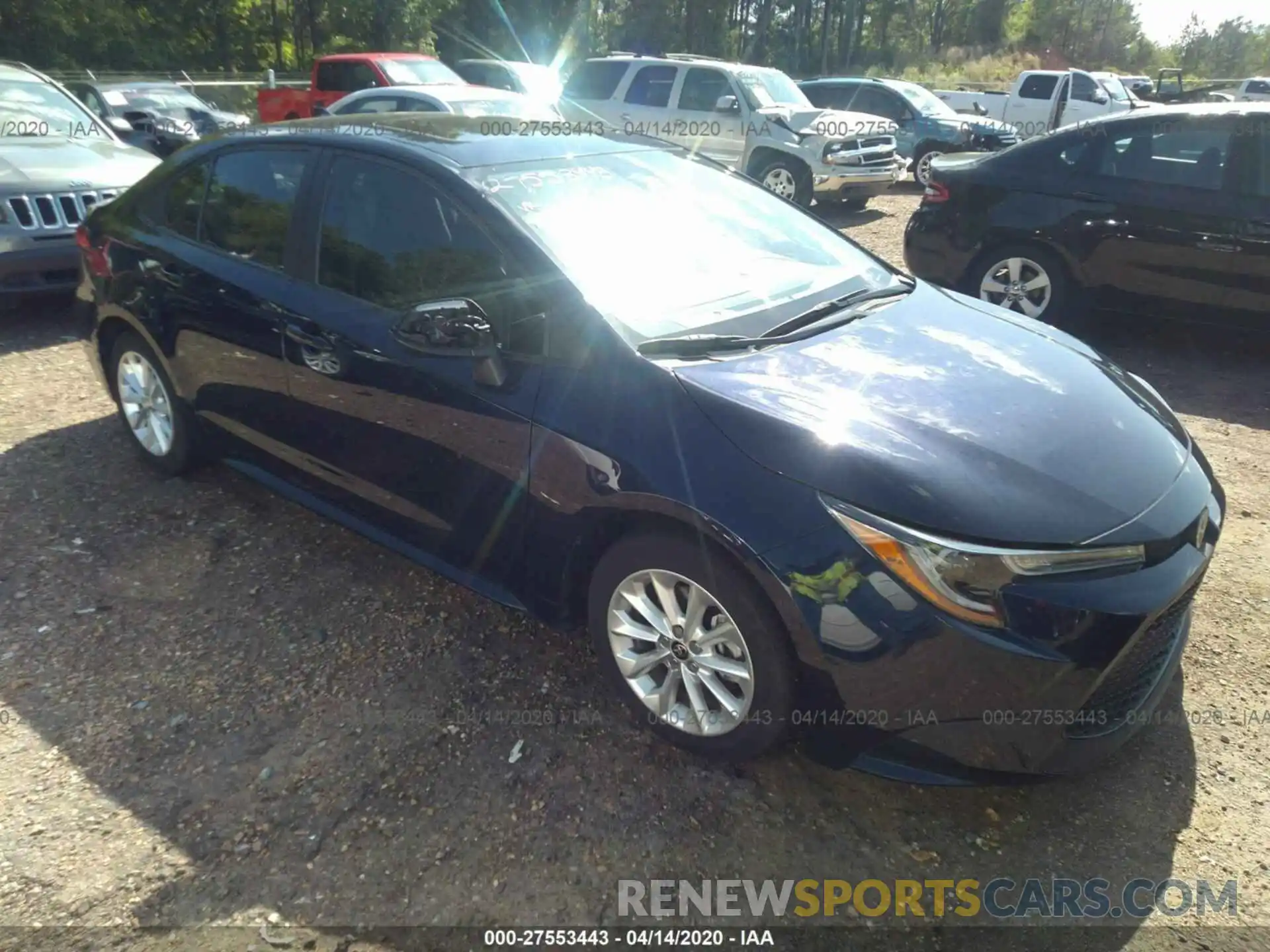 1 Photograph of a damaged car 5YFHPRAEXLP018934 TOYOTA COROLLA 2020