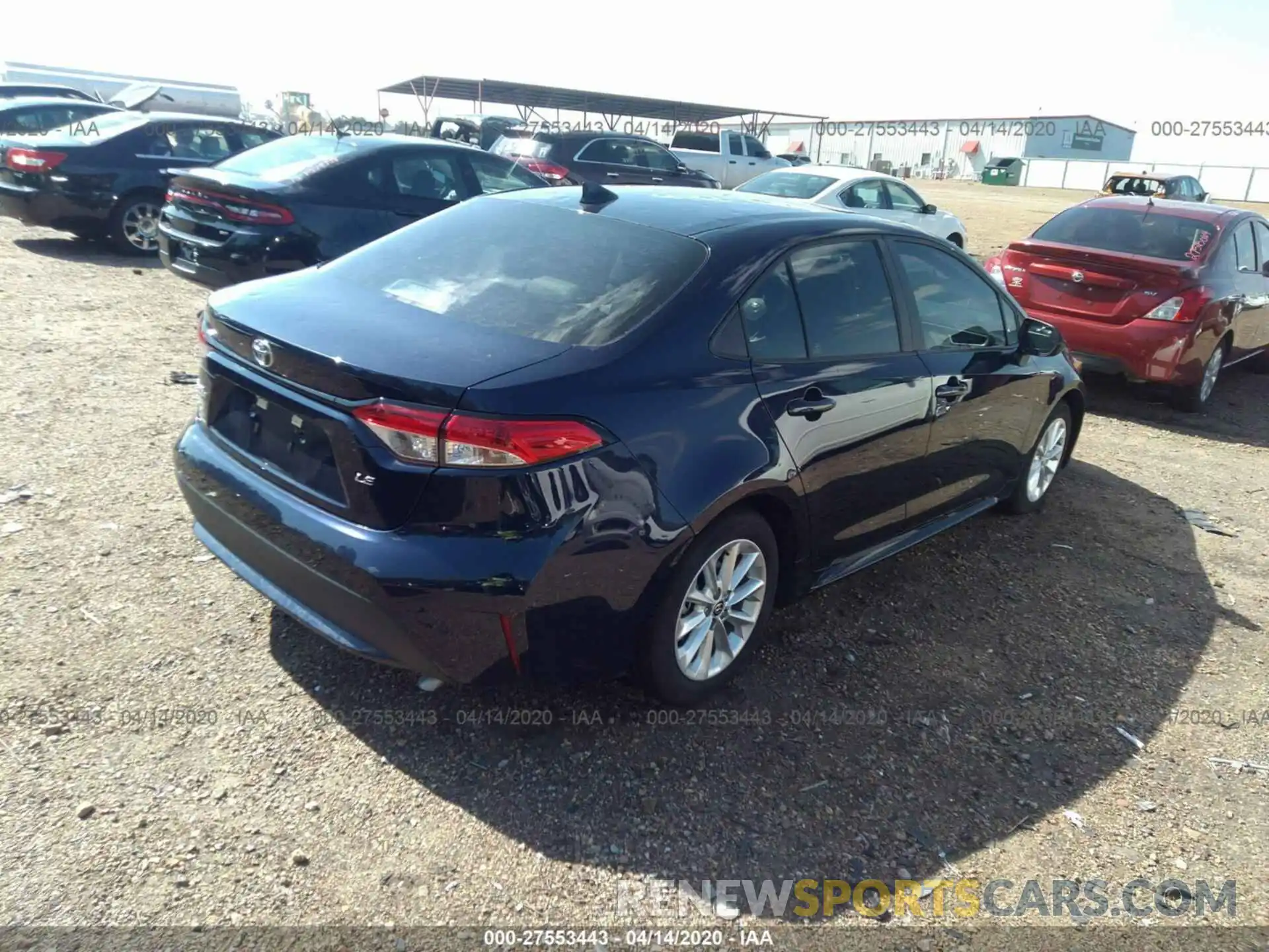 4 Photograph of a damaged car 5YFHPRAEXLP018934 TOYOTA COROLLA 2020