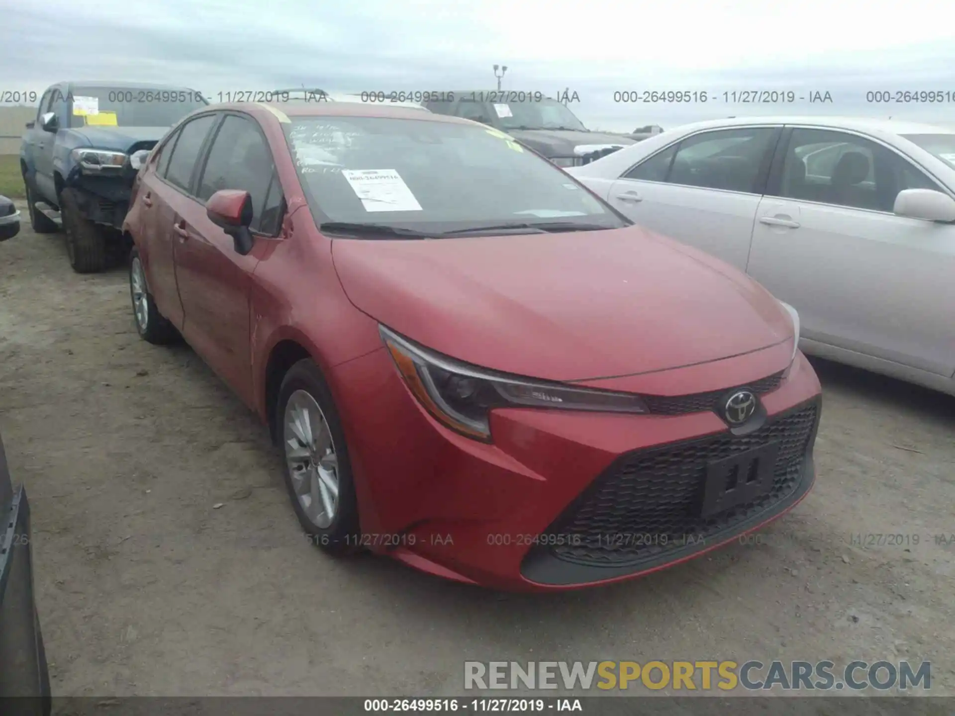 1 Photograph of a damaged car 5YFHPRAEXLP024071 TOYOTA COROLLA 2020